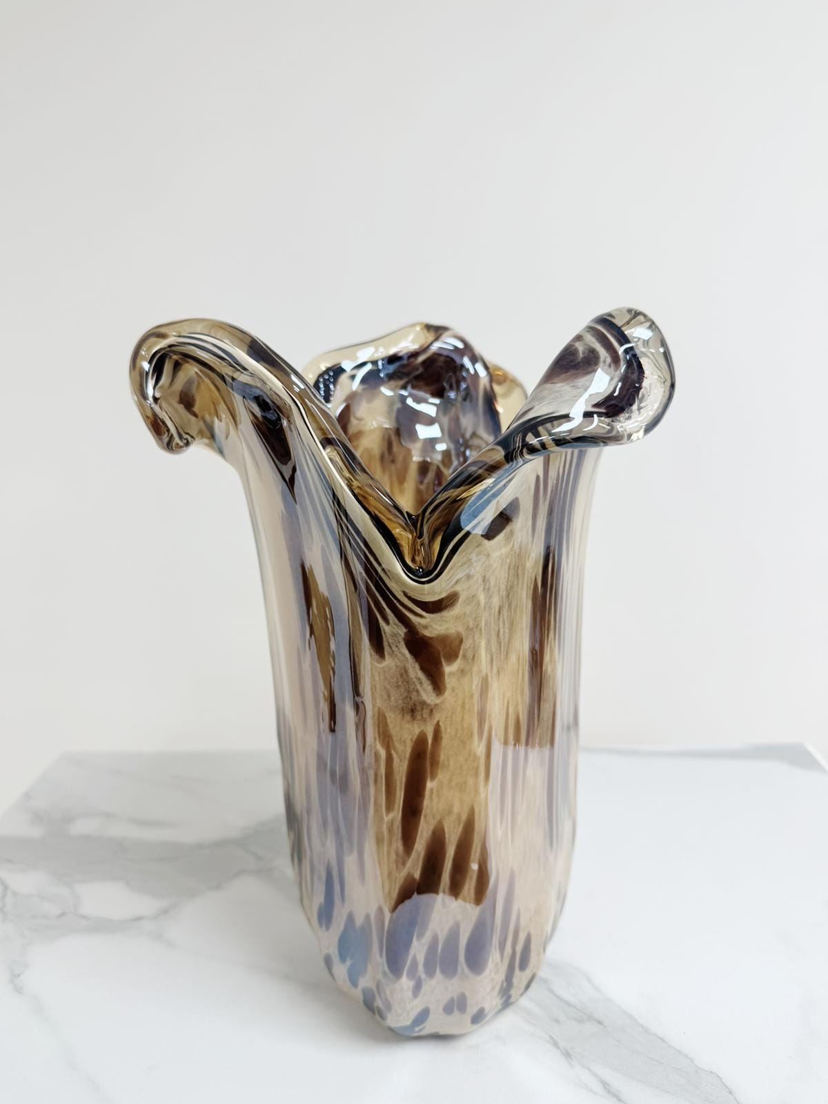 Murano Glass Vase | Certified Murano Glass | Made in Italy | Decorative Vase | Collection Tulipano Grande