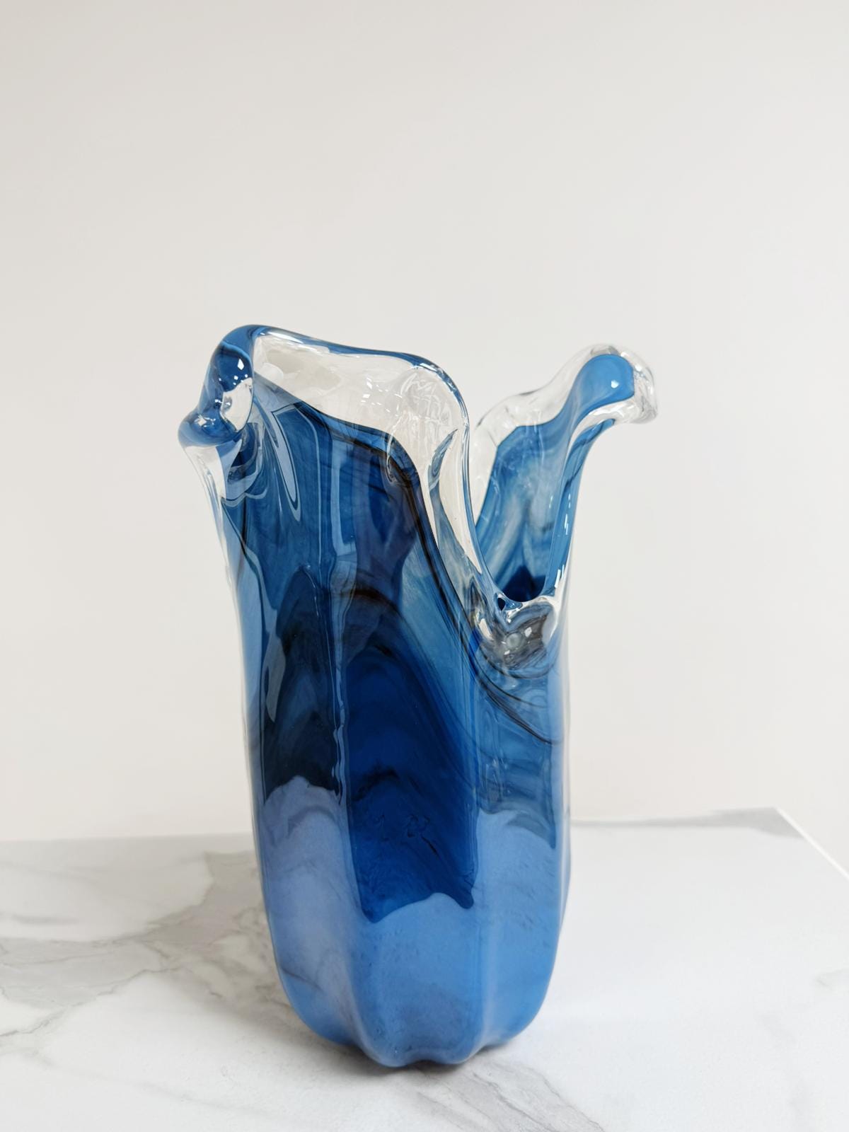 Murano Glass Vase | Certified Murano Glass | Made in Italy | Decorative Vase | Collection Tulipano Grande