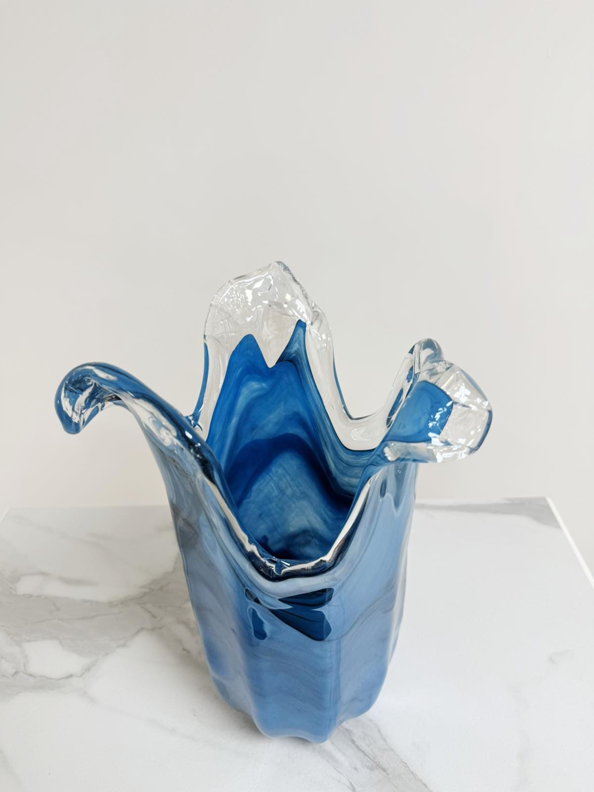 Murano Glass Vase | Certified Murano Glass | Made in Italy | Decorative Vase | Collection Tulipano Grande