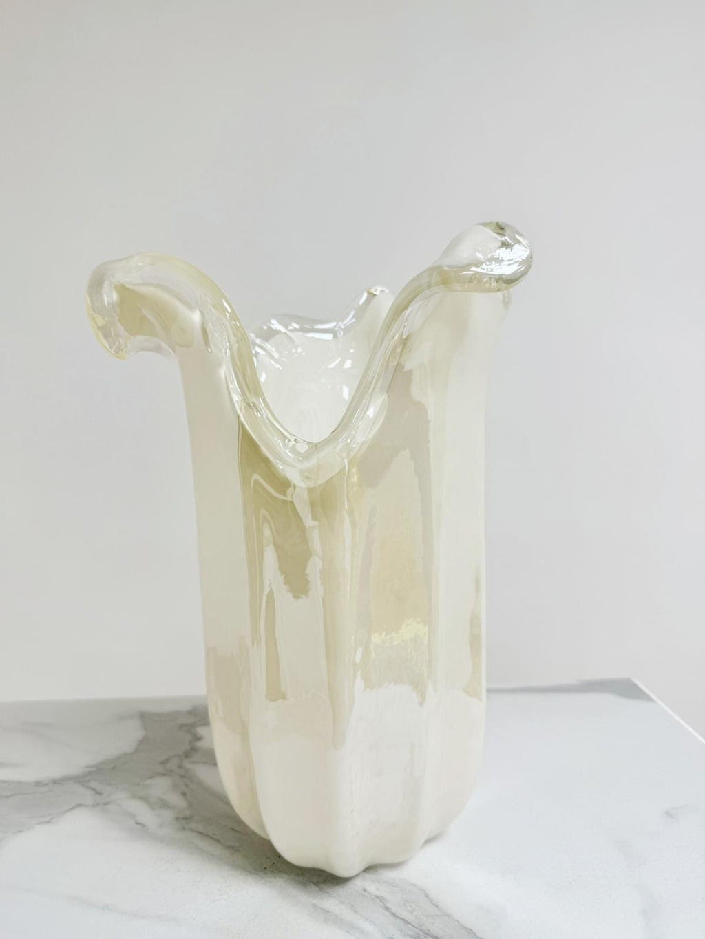 Murano Glass Vase | Certified Murano Glass | Made in Italy | Decorative Vase | Collection Tulipano Grande