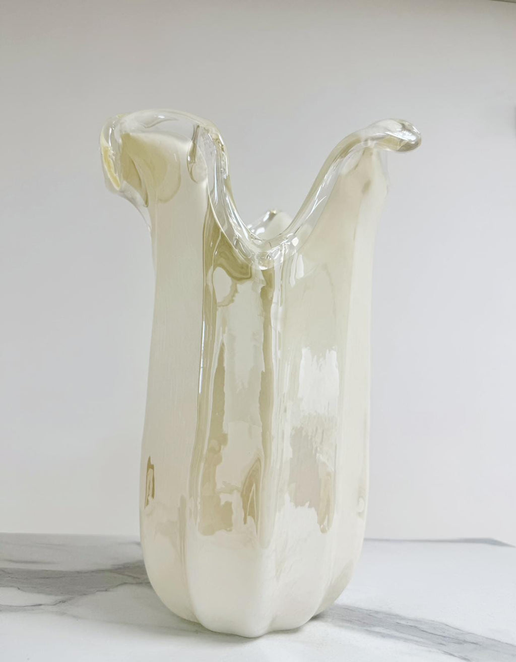 Murano Glass Vase | Certified Murano Glass | Made in Italy | Decorative Vase | Collection Tulipano Grande