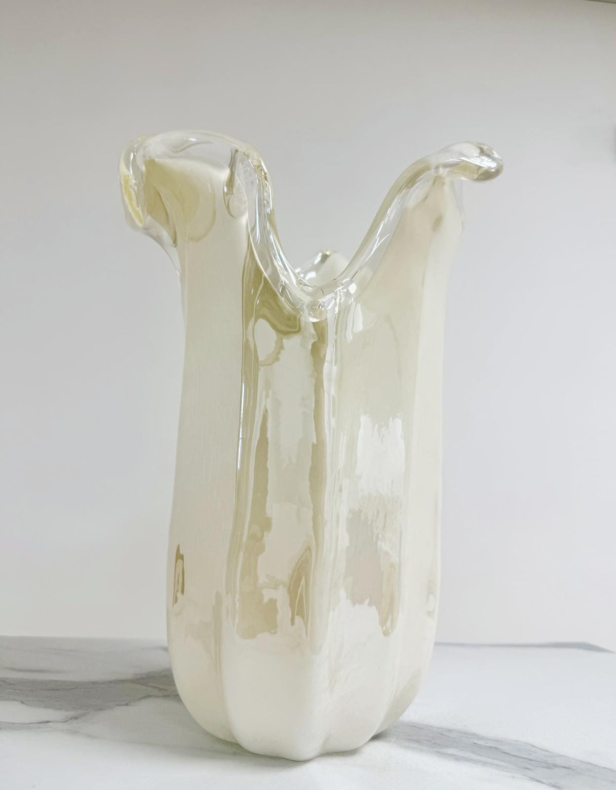 Murano Glass Vase | Certified Murano Glass | Made in Italy | Decorative Vase | Collection Tulipano Grande