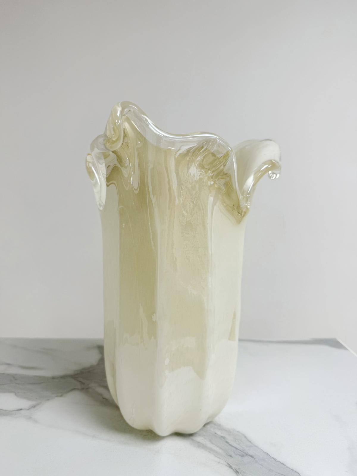 Murano Glass Vase | Certified Murano Glass | Made in Italy | Decorative Vase | Collection Tulipano Grande