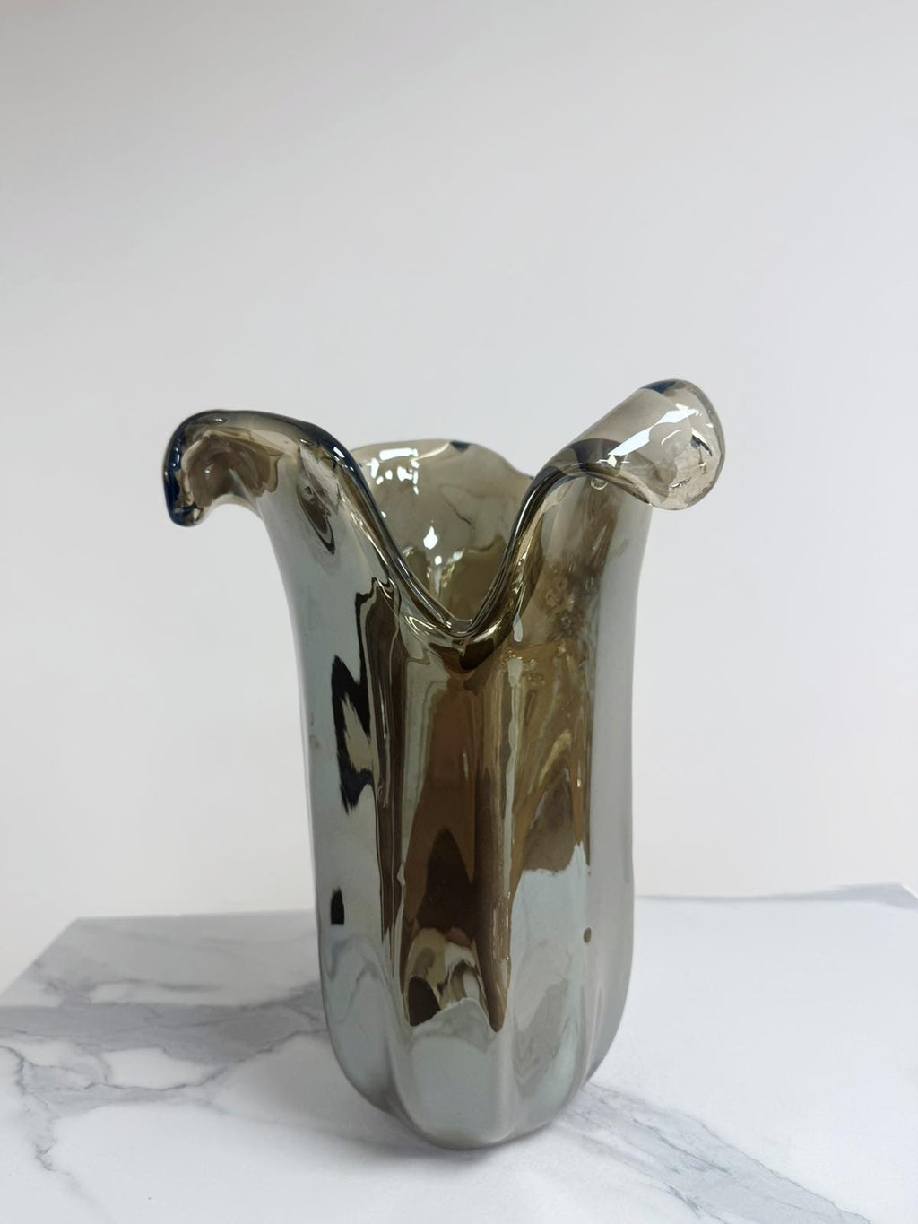 Murano Glass Vase | Certified Murano Glass | Made in Italy | Decorative Vase | Collection Tulipano Grande