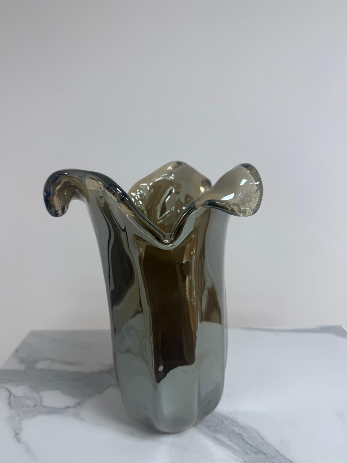 Murano Glass Vase | Certified Murano Glass | Made in Italy | Decorative Vase | Collection Tulipano Grande