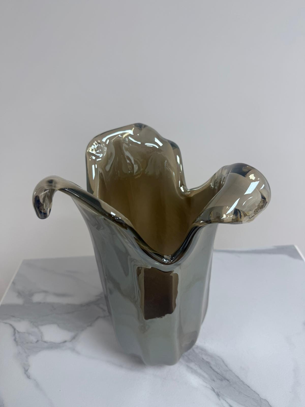 Murano Glass Vase | Certified Murano Glass | Made in Italy | Decorative Vase | Collection Tulipano Grande