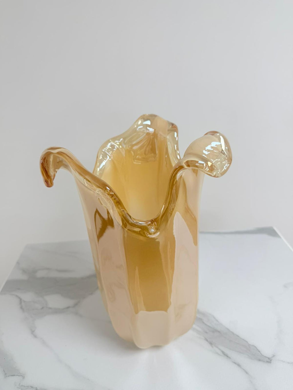 Murano Glass Vase | Certified Murano Glass | Made in Italy | Decorative Vase | Collection Tulipano Grande