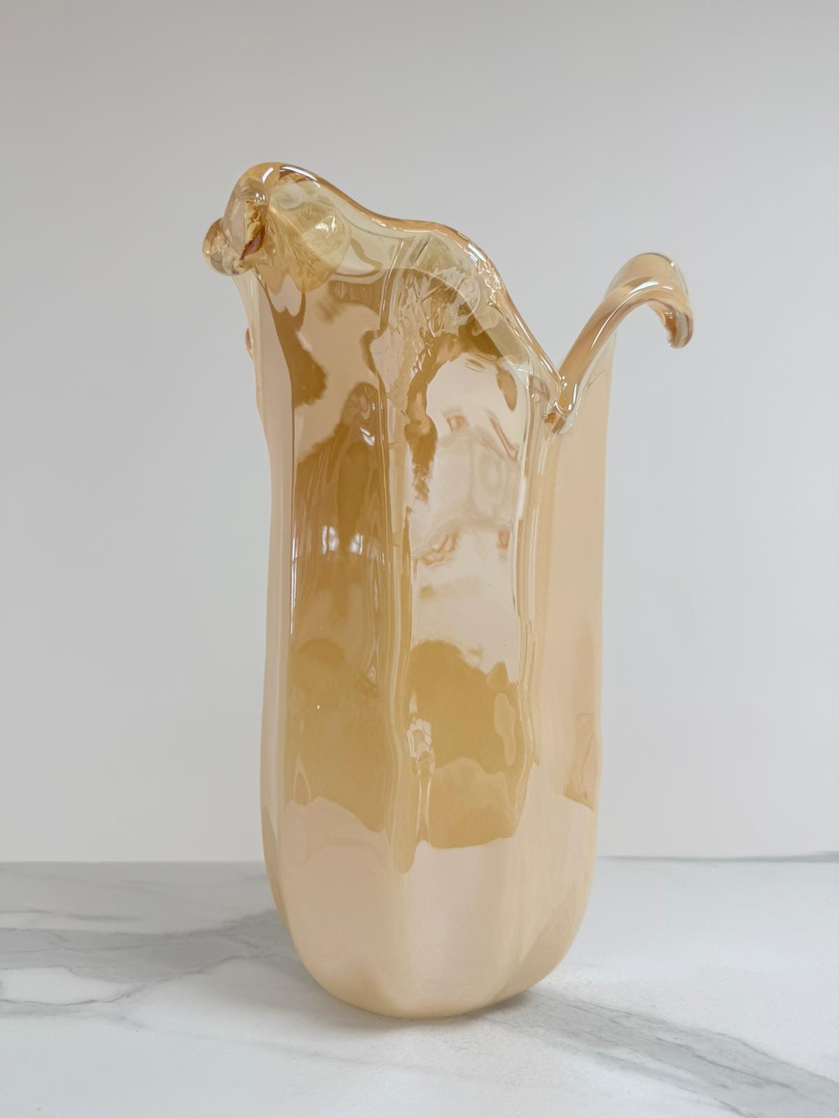 Murano Glass Vase | Certified Murano Glass | Made in Italy | Decorative Vase | Collection Tulipano Grande