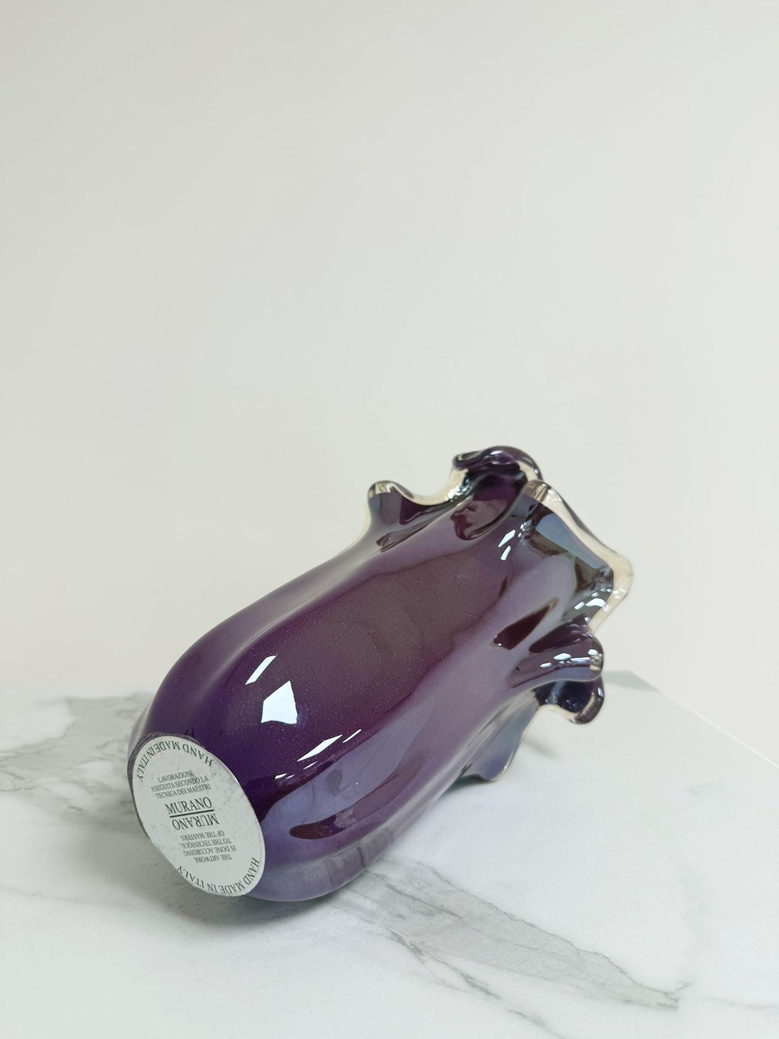 Murano Glass Vase | Certified Murano Glass | Made in Italy | Decorative Vase | Collection Giugy Medio