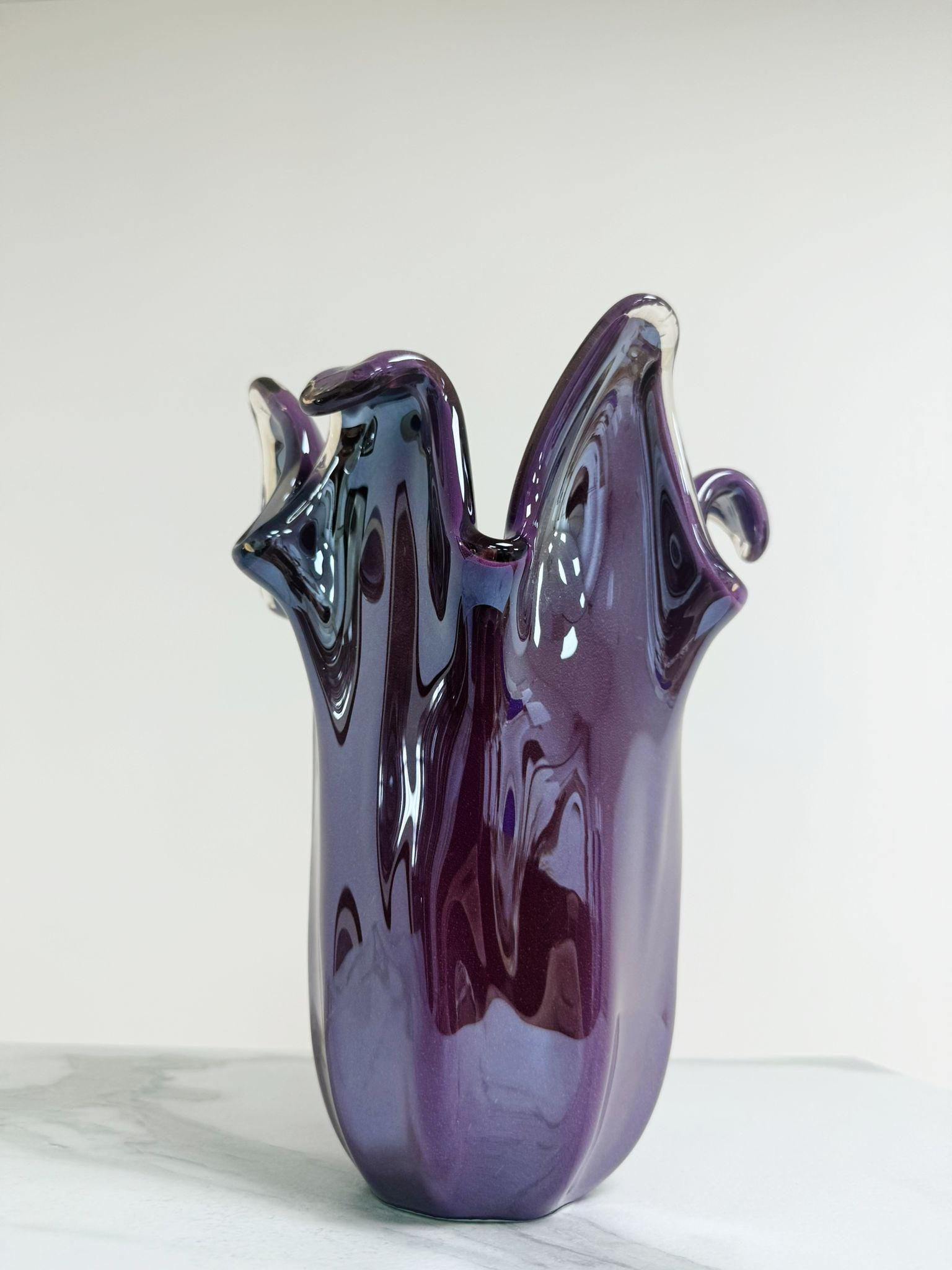 Murano Glass Vase | Certified Murano Glass | Made in Italy | Decorative Vase | Collection Giugy Medio