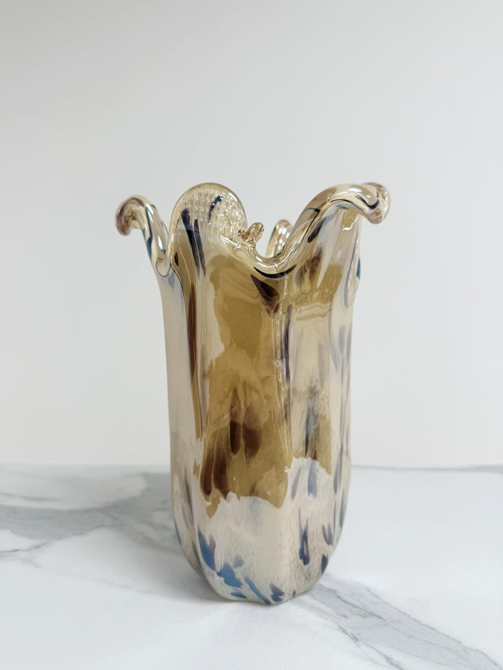 Murano Glass Vase | Certified Murano Glass | Made in Italy | Decorative Vase | Collection Venezia Medio