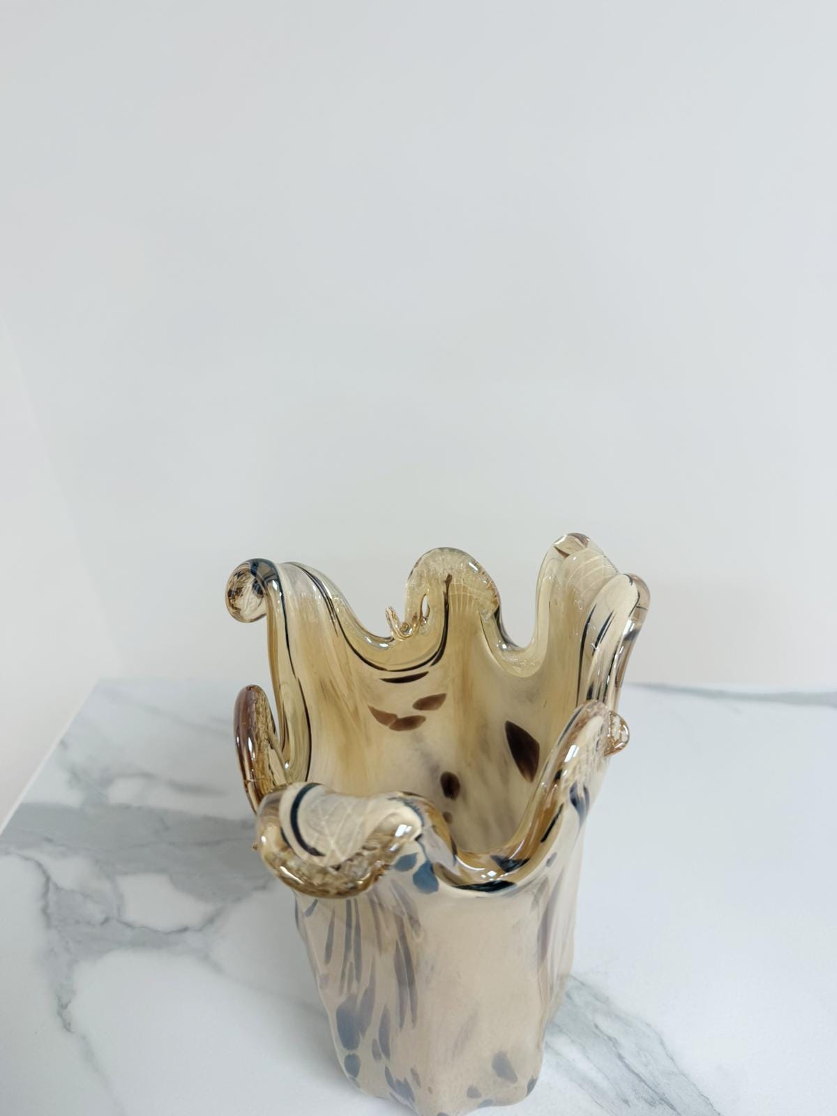 Murano Glass Vase | Certified Murano Glass | Made in Italy | Decorative Vase | Collection Venezia Medio