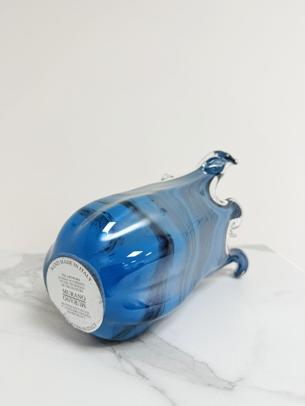 Murano Glass Vase | Certified Murano Glass | Made in Italy | Decorative Vase | Collection Venezia Medio