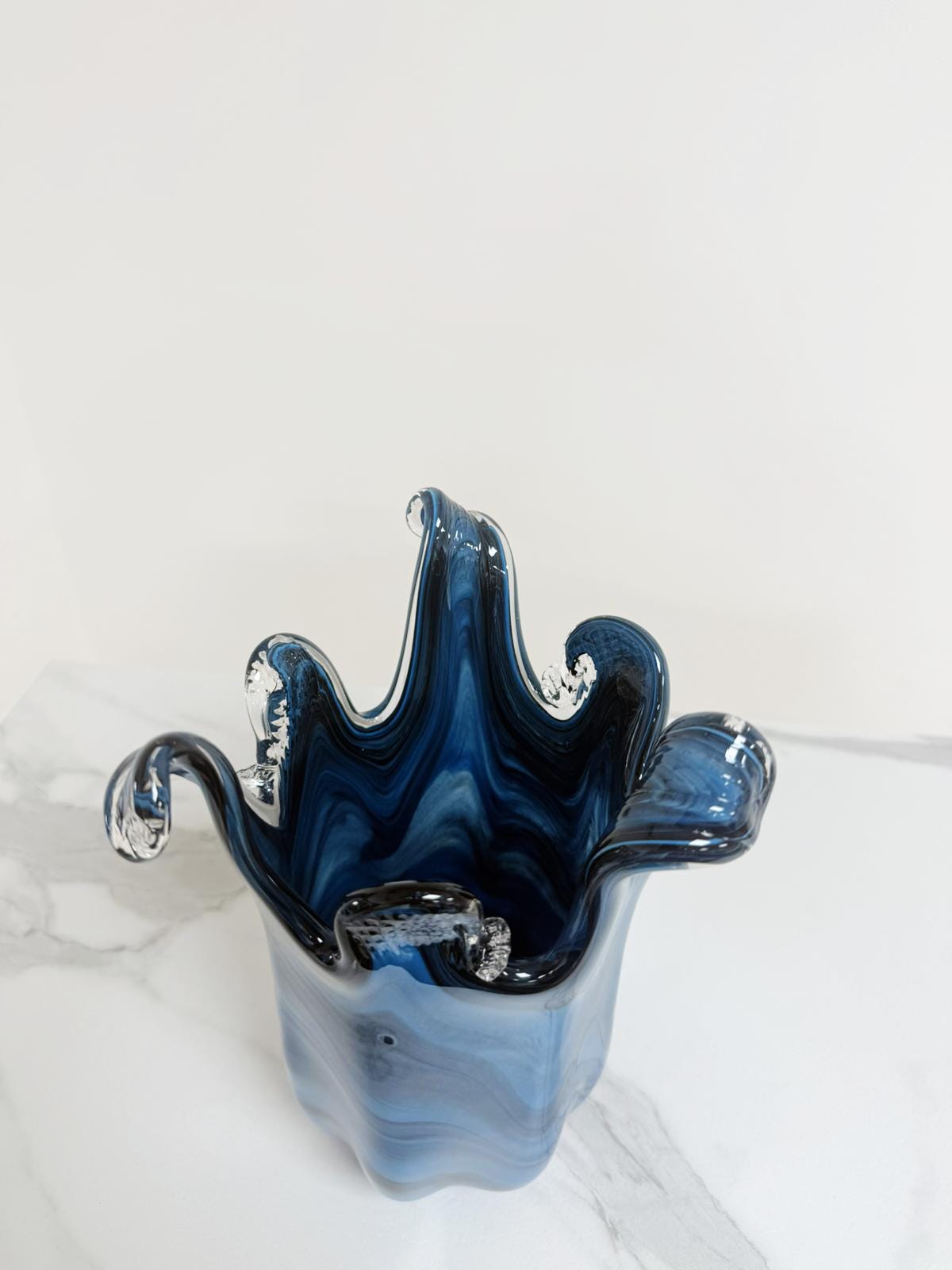 Murano Glass Vase | Certified Murano Glass | Made in Italy | Decorative Vase | Collection Venezia Medio
