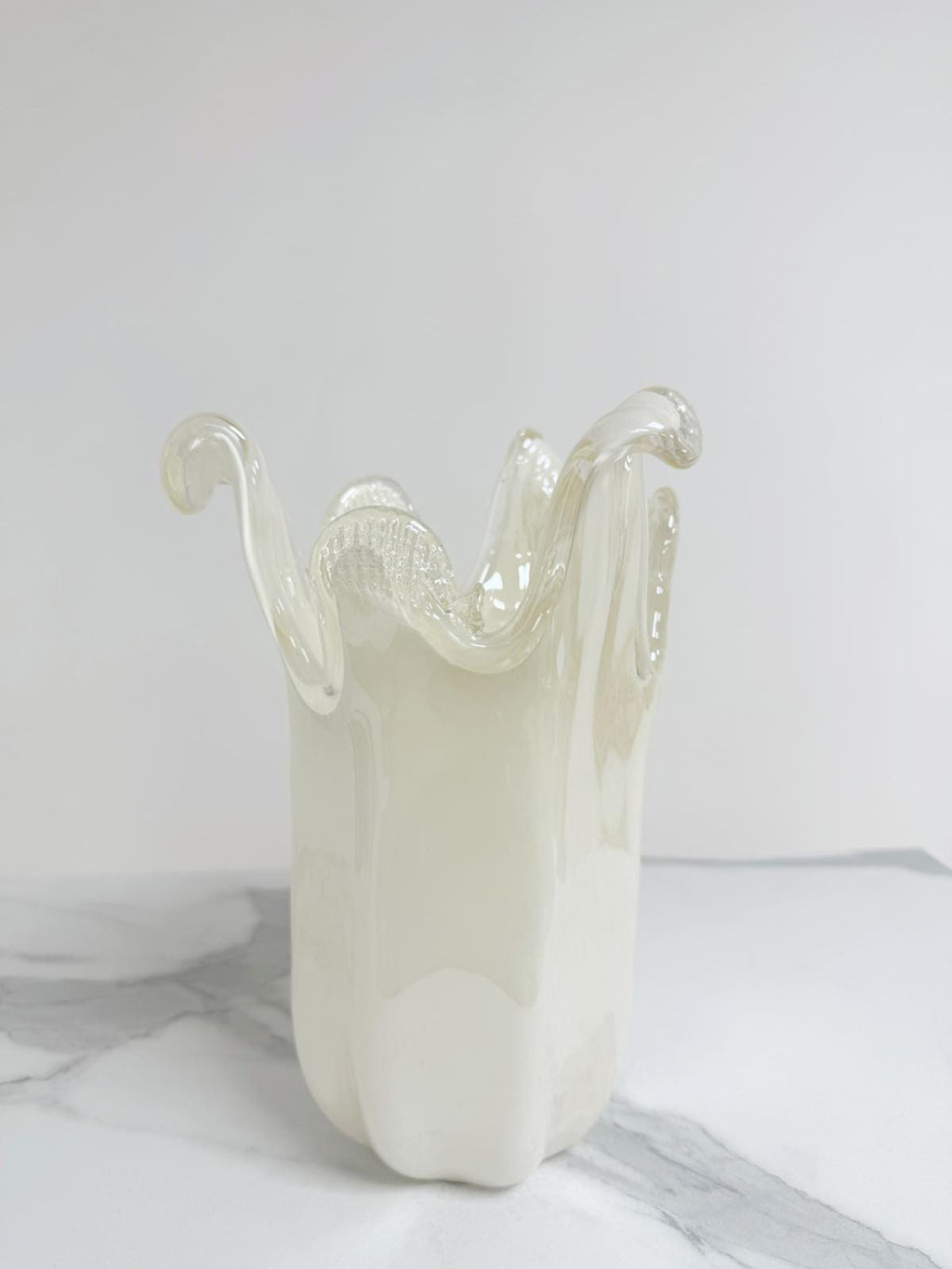 Murano Glass Vase | Certified Murano Glass | Made in Italy | Decorative Vase | Collection Venezia Medio
