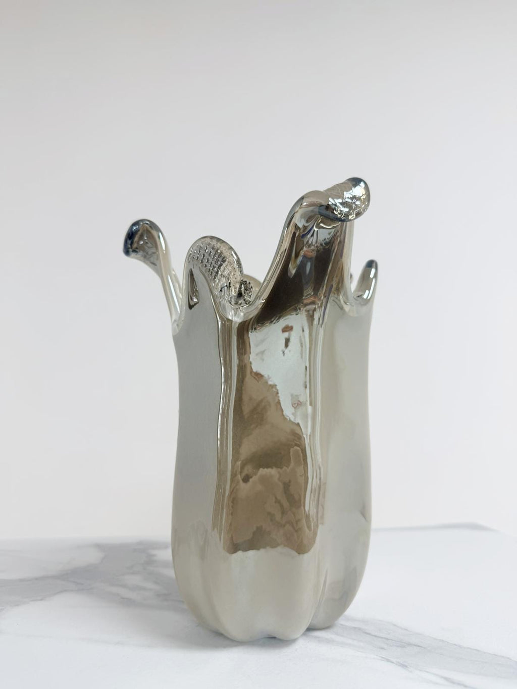 Murano Glass Vase | Certified Murano Glass | Made in Italy | Decorative Vase | Collection Venezia Medio