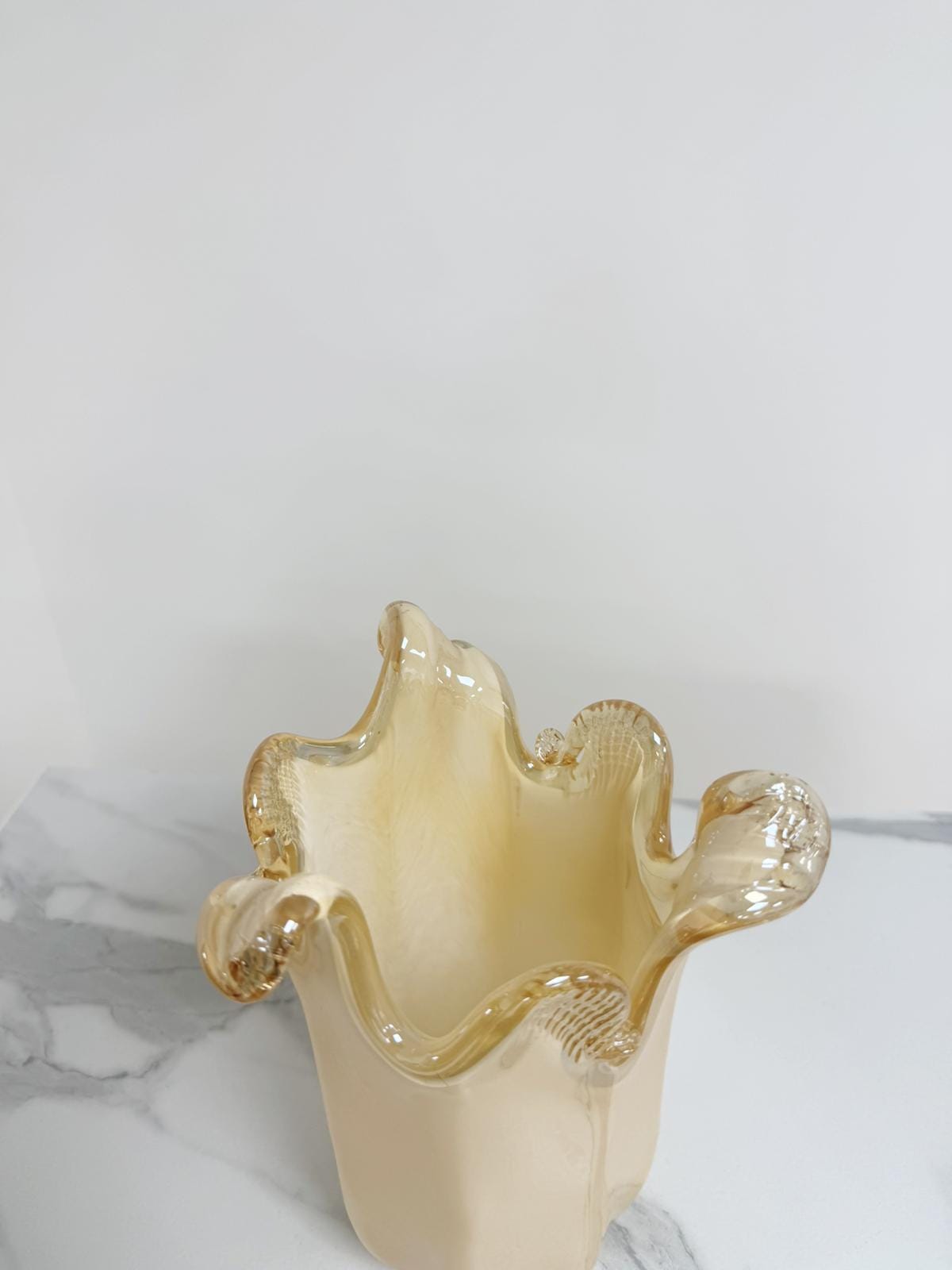 Murano Glass Vase | Certified Murano Glass | Made in Italy | Decorative Vase | Collection Venezia Medio