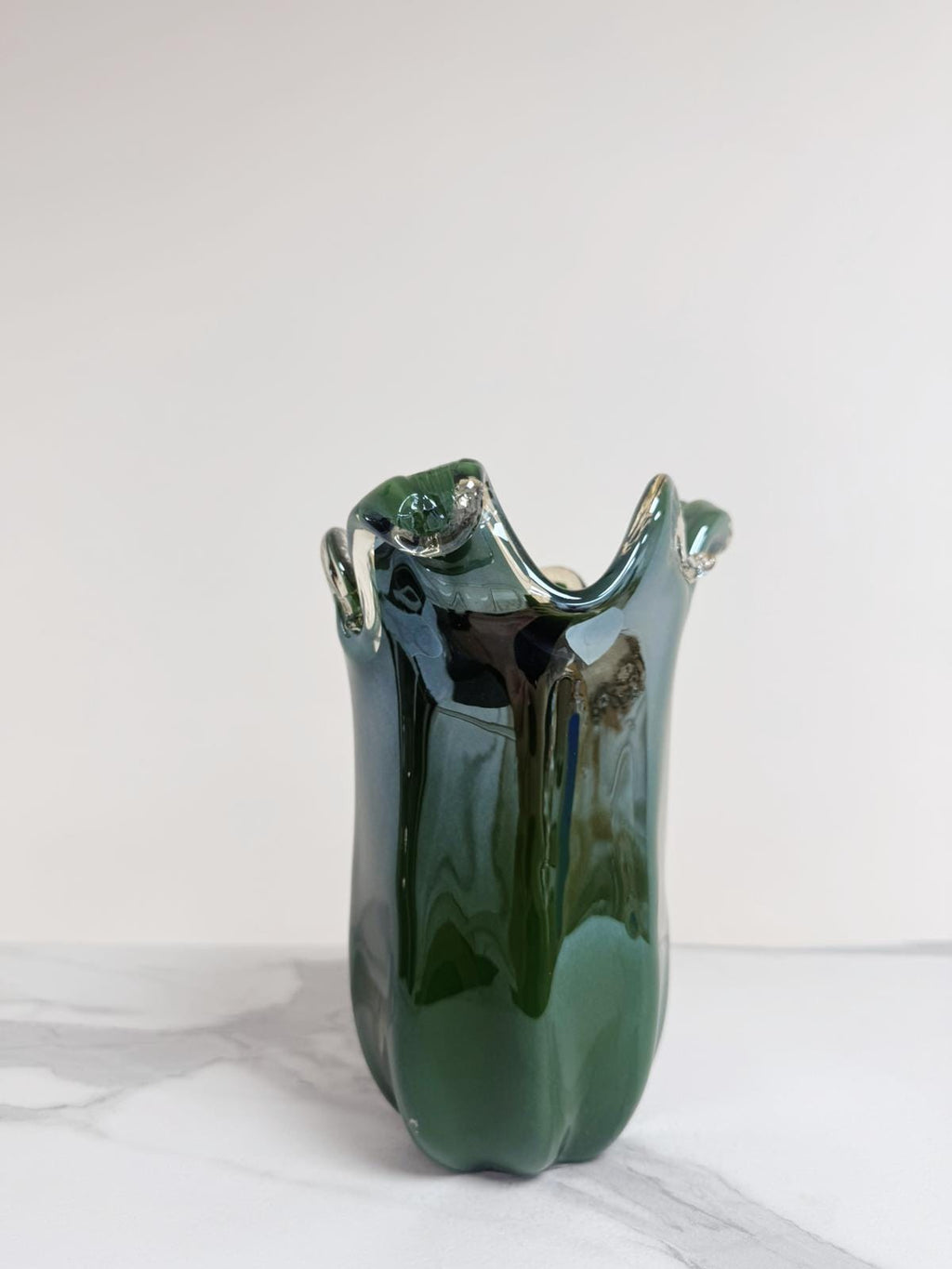 Murano Glass Vase | Certified Murano Glass | Made in Italy | Decorative Vase | Collection Venezia Medio