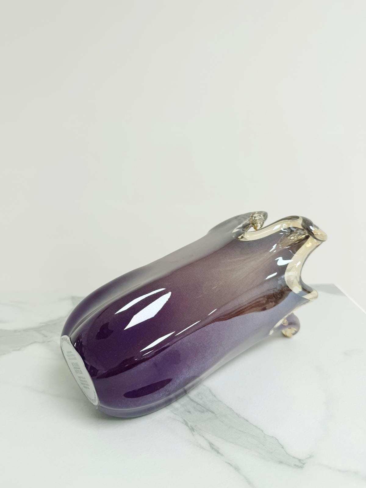 Murano Glass Vase | Certified Murano Glass | Made in Italy | Decorative Vase | Collection Venezia Medio