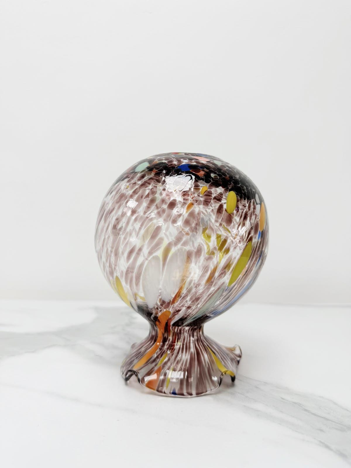 Murano Glass Vase | Certified Murano Glass | Made in Italy | Decorative Vase | Collection Smeraldo