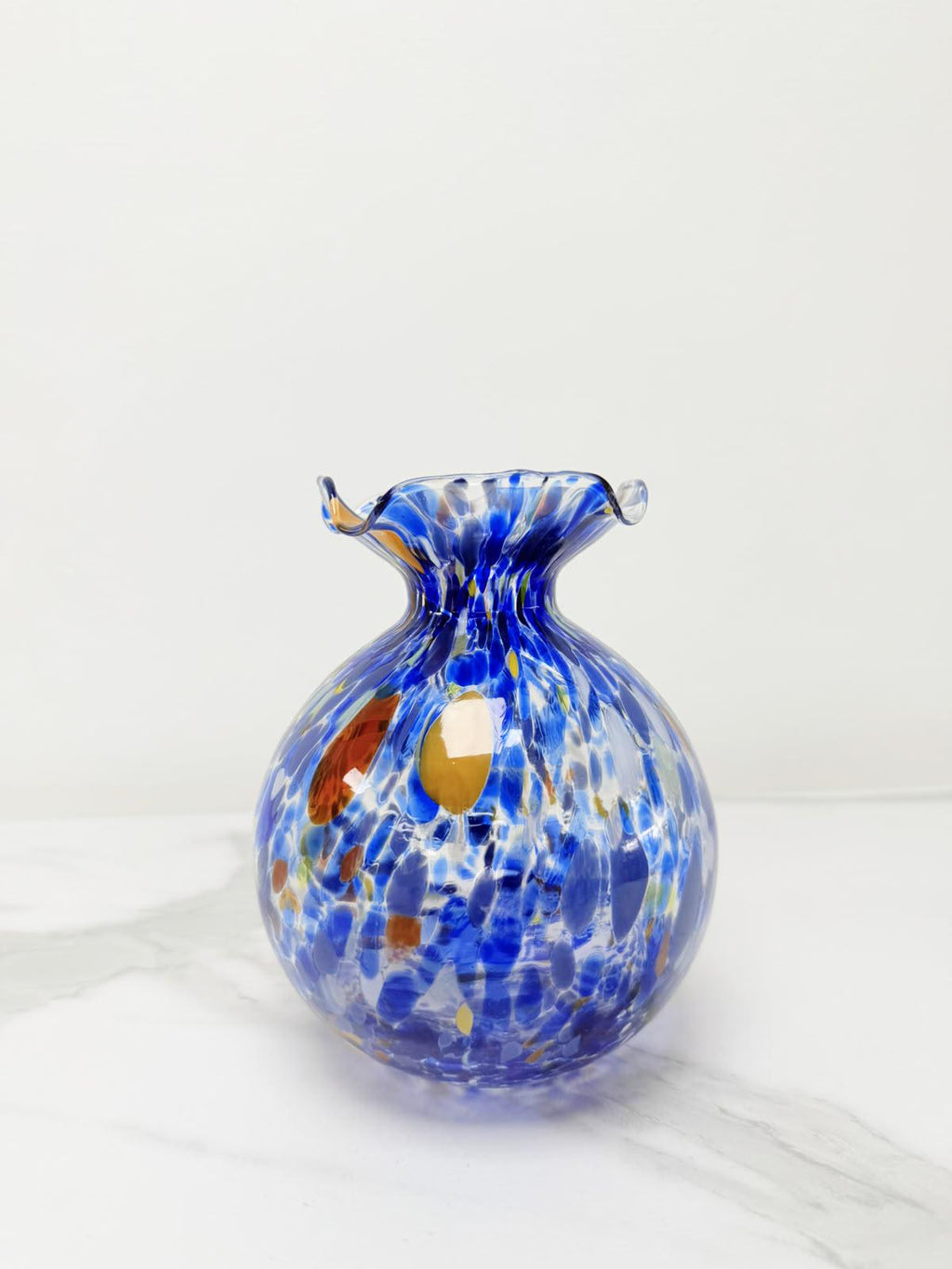Murano Glass Vase | Certified Murano Glass | Made in Italy | Decorative Vase | Collection Smeraldo