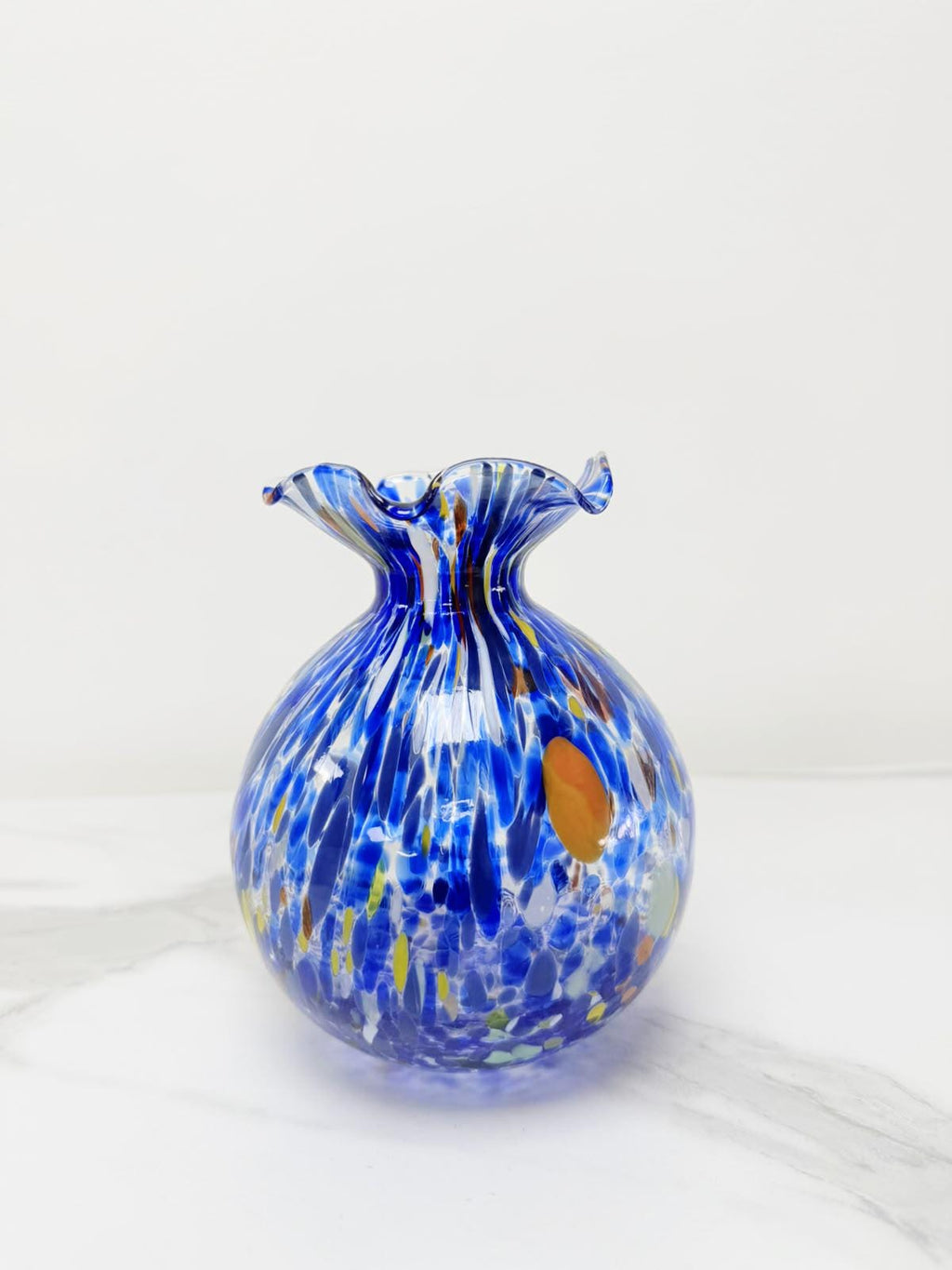 Murano Glass Vase | Certified Murano Glass | Made in Italy | Decorative Vase | Collection Smeraldo