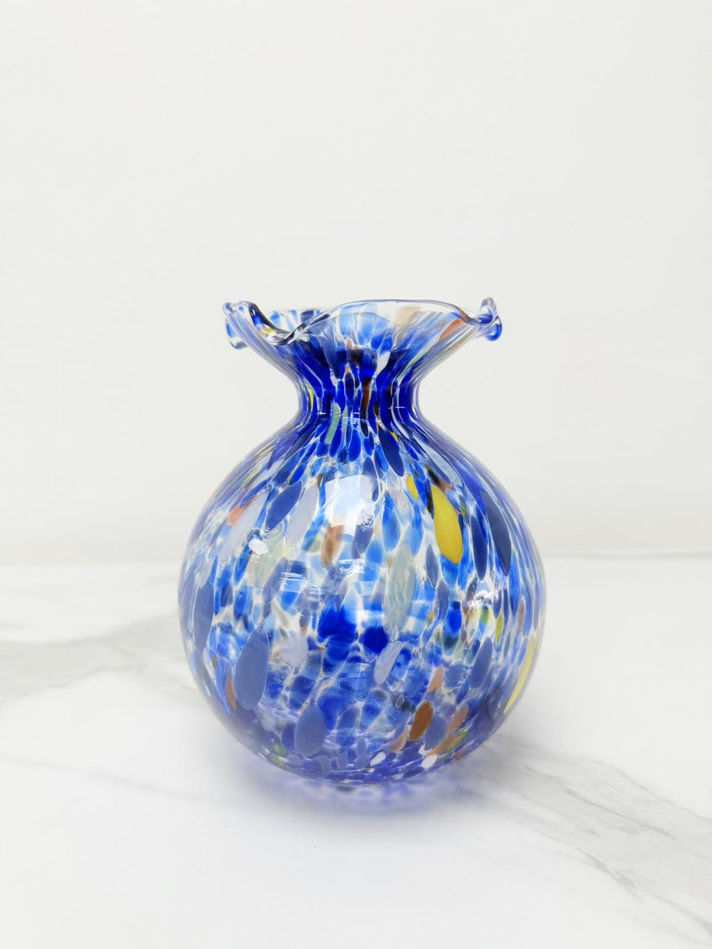 Murano Glass Vase | Certified Murano Glass | Made in Italy | Decorative Vase | Collection Smeraldo