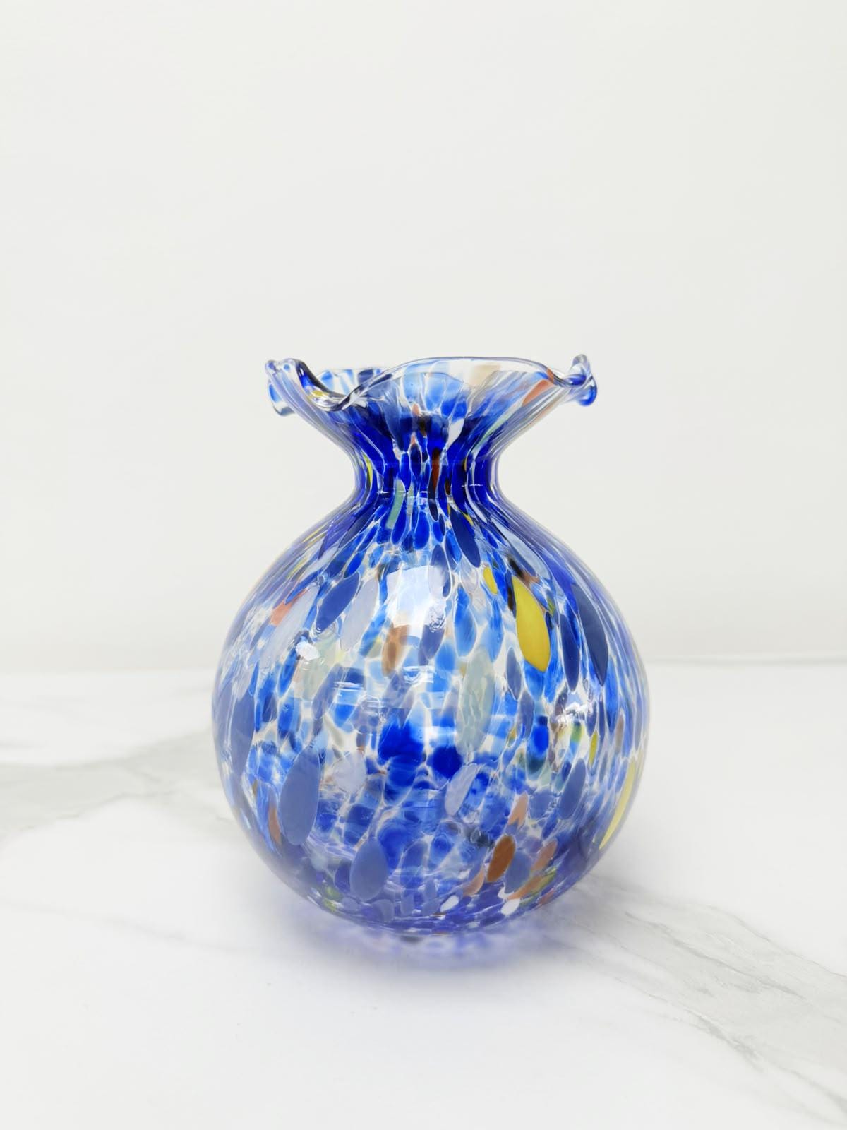 Murano Glass Vase | Certified Murano Glass | Made in Italy | Decorative Vase | Collection Smeraldo
