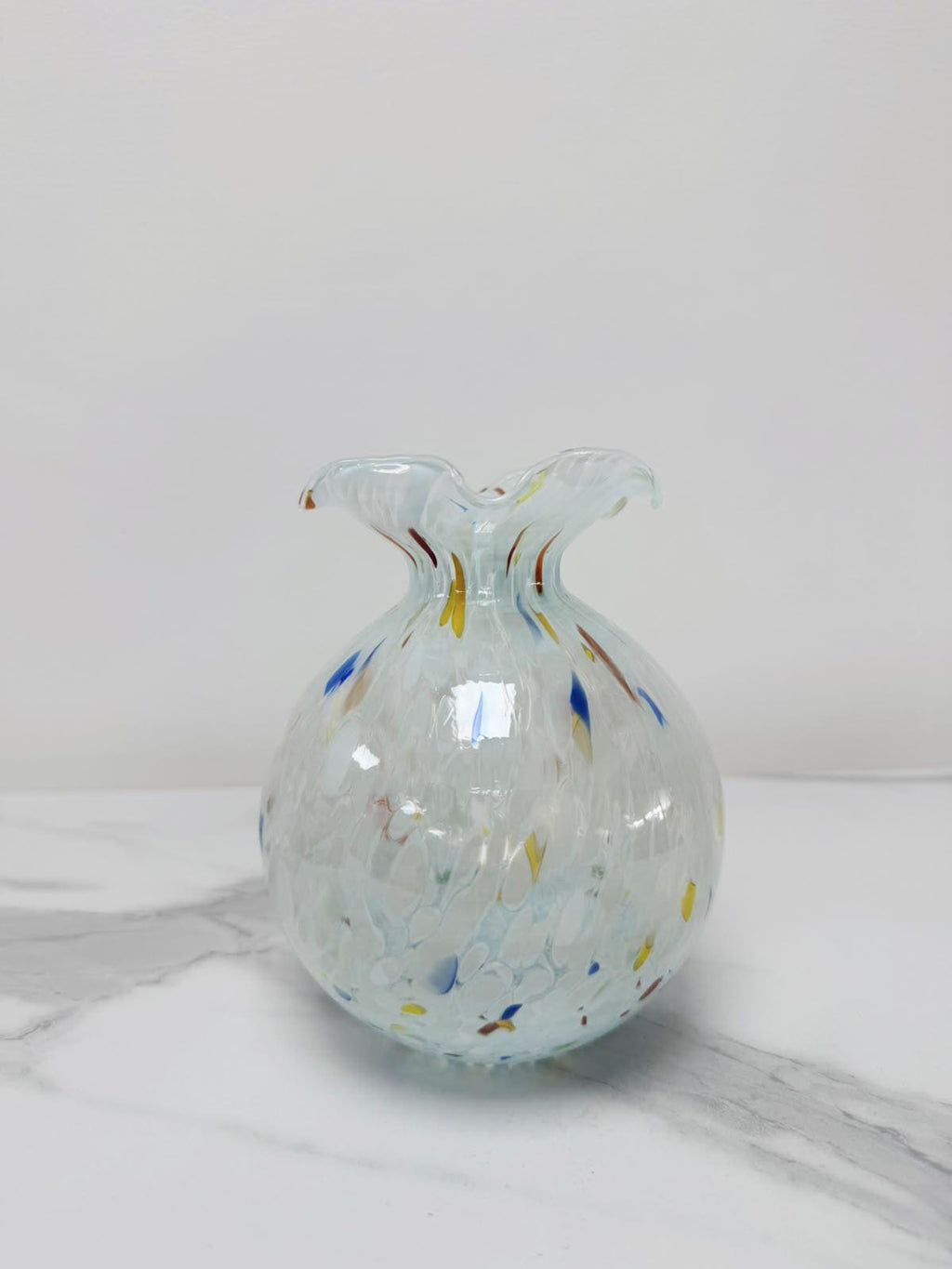 Murano Glass Vase | Certified Murano Glass | Made in Italy | Decorative Vase | Collection Smeraldo