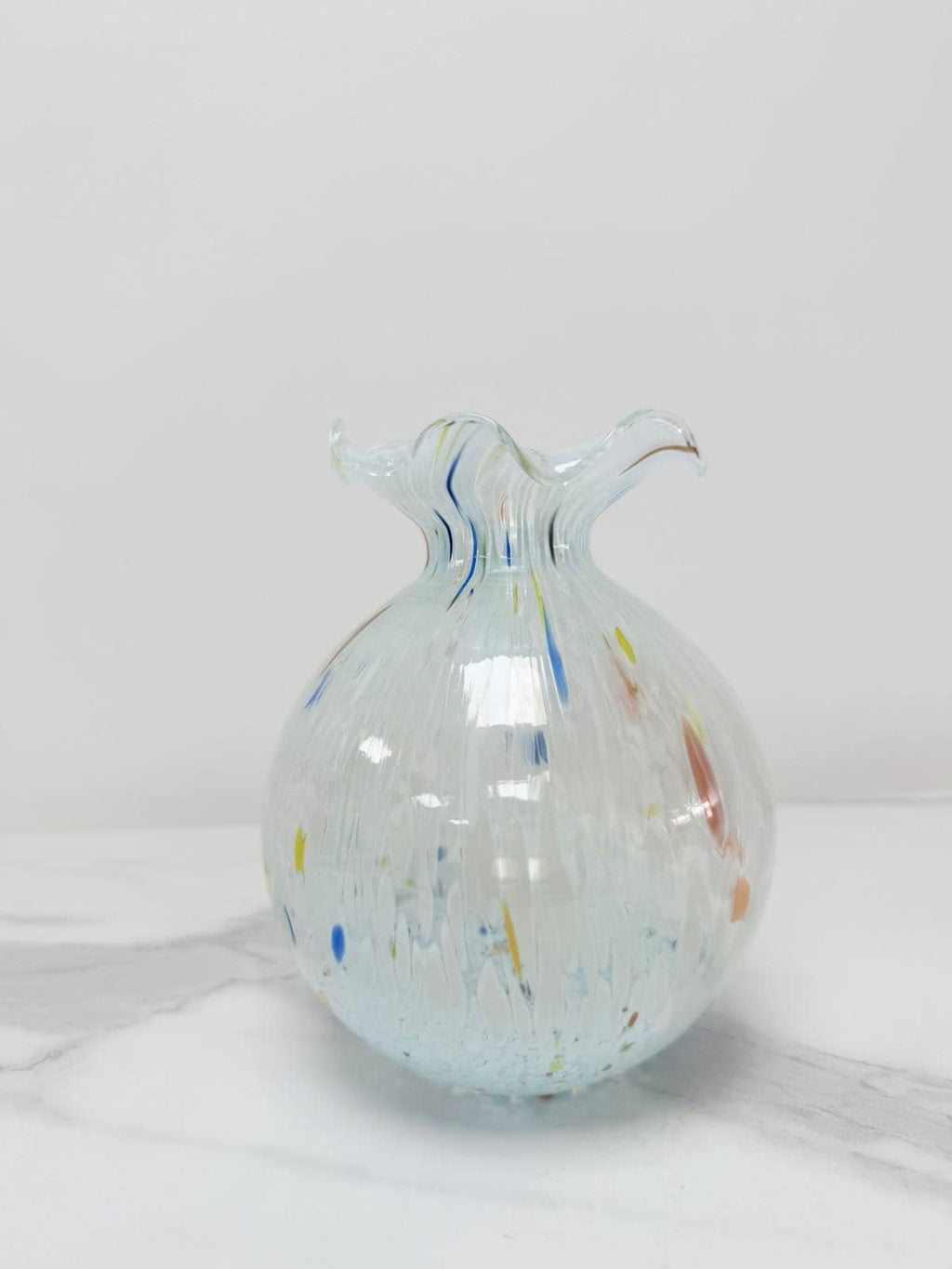 Murano Glass Vase | Certified Murano Glass | Made in Italy | Decorative Vase | Collection Smeraldo