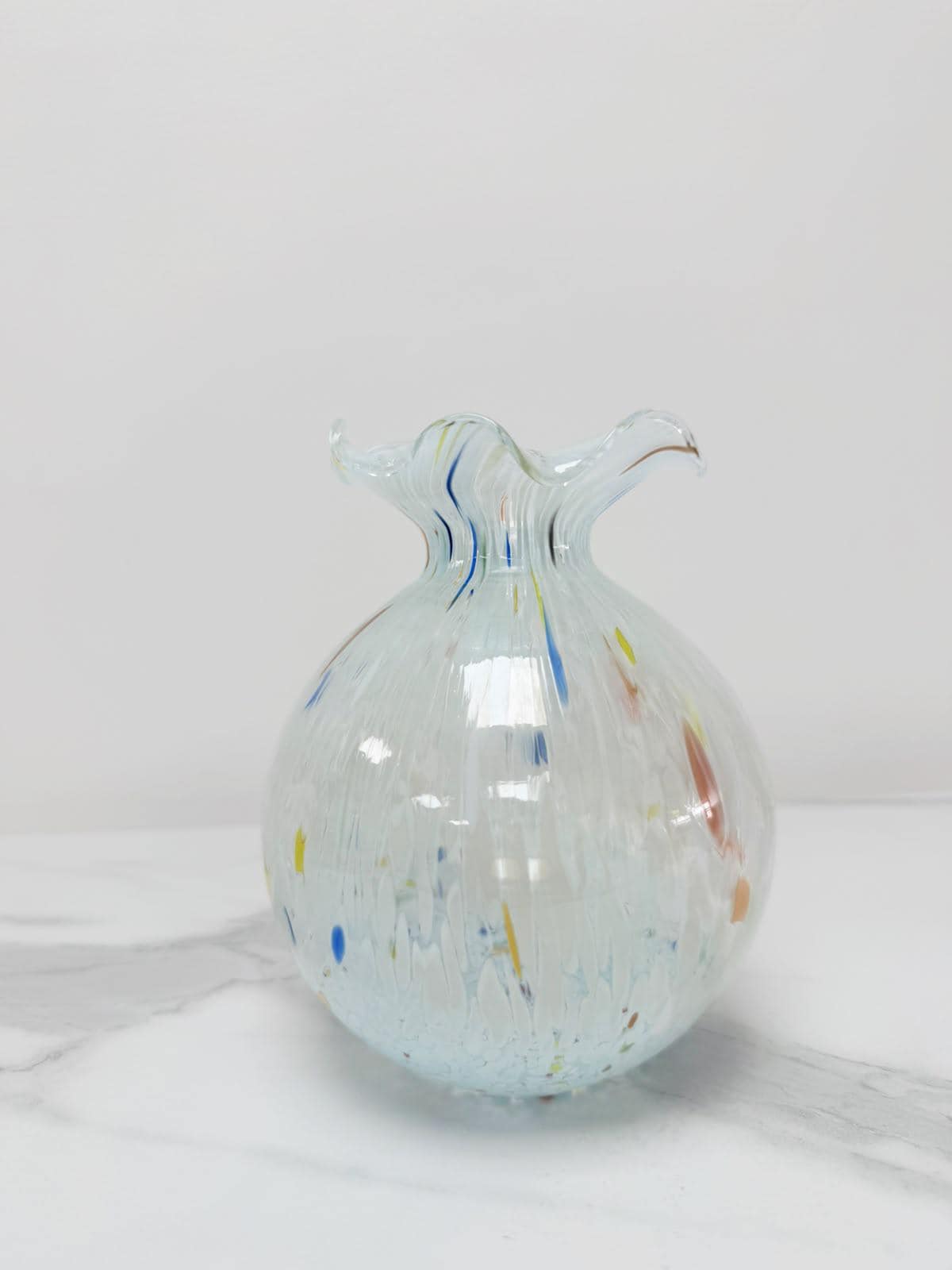 Murano Glass Vase | Certified Murano Glass | Made in Italy | Decorative Vase | Collection Smeraldo
