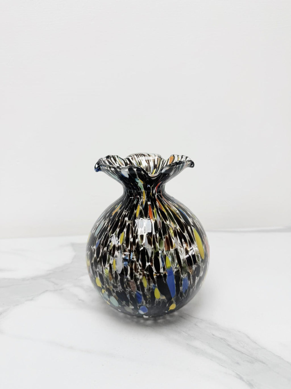 Murano Glass Vase | Certified Murano Glass | Made in Italy | Decorative Vase | Collection Smeraldo