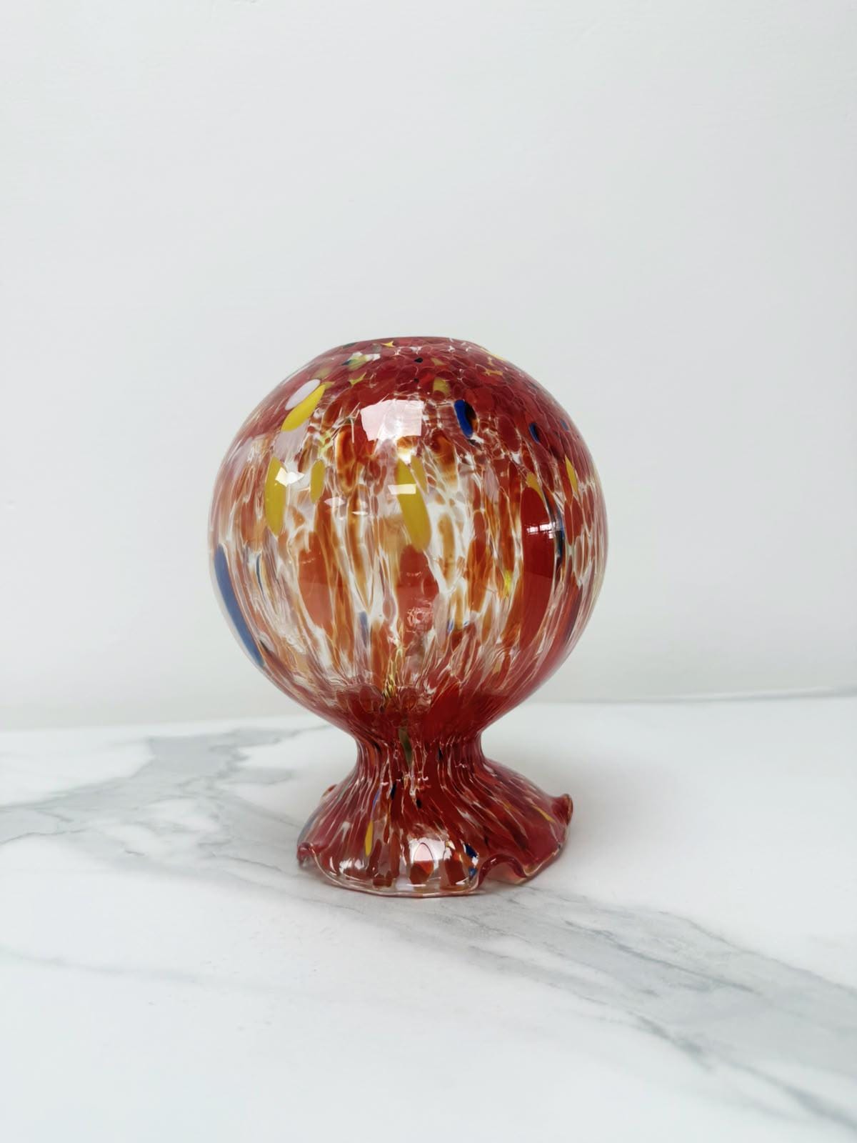 Murano Glass Vase | Certified Murano Glass | Made in Italy | Decorative Vase | Collection Smeraldo