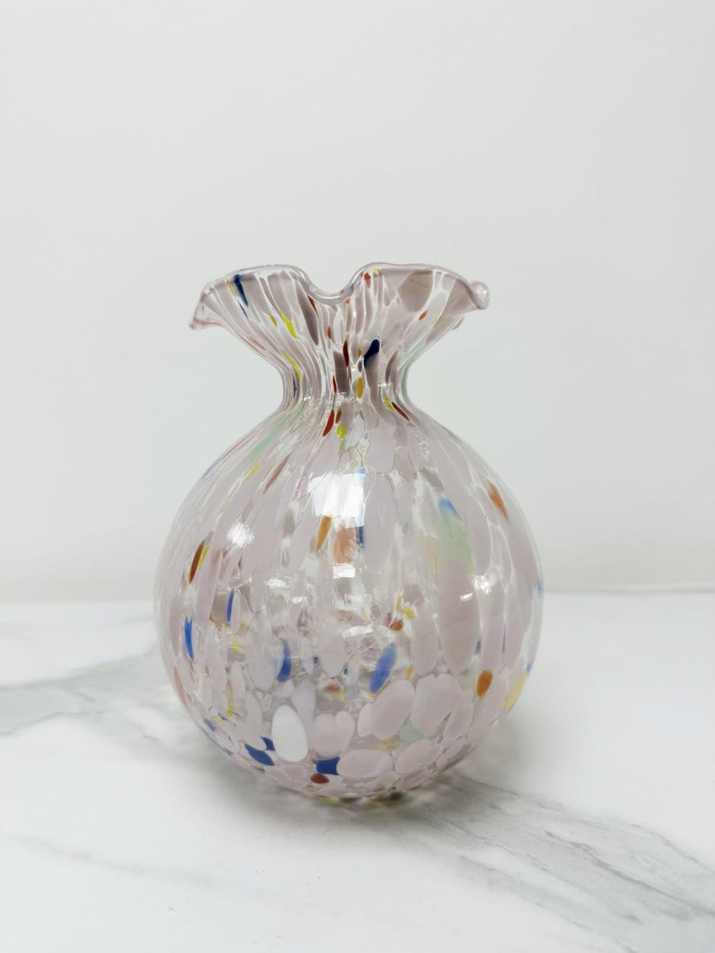 Murano Glass Vase | Certified Murano Glass | Made in Italy | Decorative Vase | Collection Smeraldo