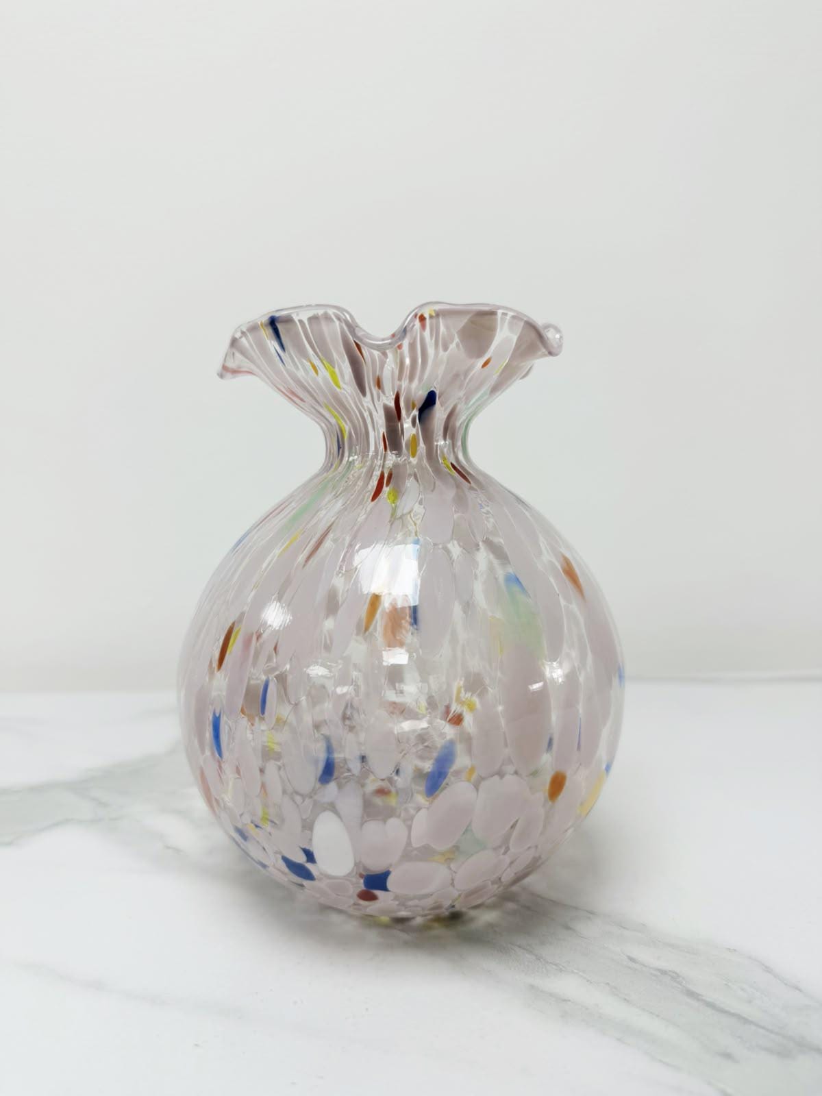 Murano Glass Vase | Certified Murano Glass | Made in Italy | Decorative Vase | Collection Smeraldo