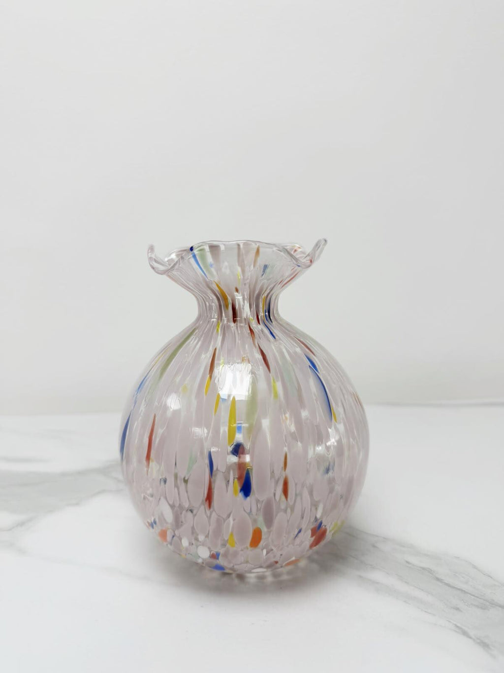 Murano Glass Vase | Certified Murano Glass | Made in Italy | Decorative Vase | Collection Smeraldo