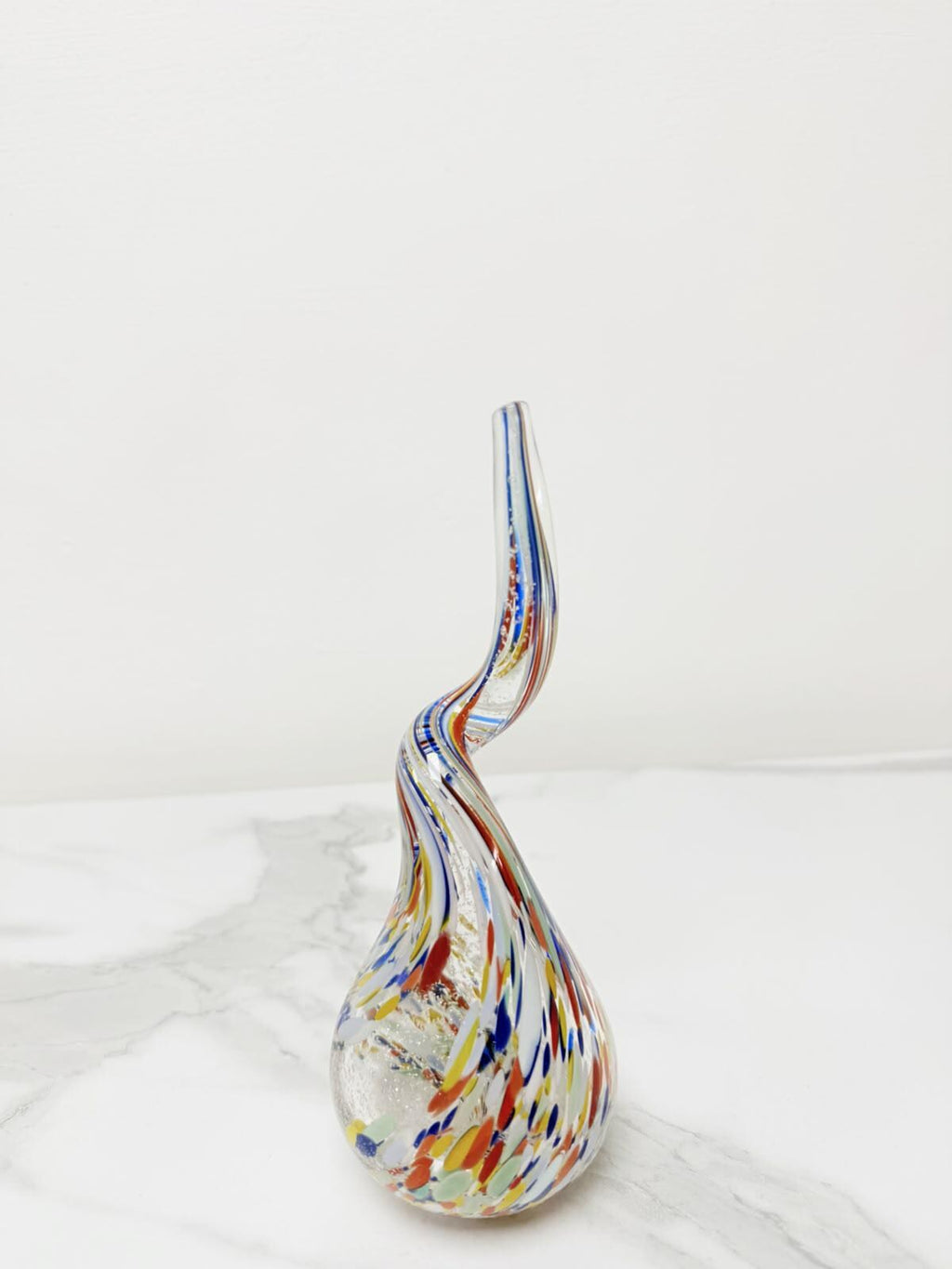 Murano Glass Lucky Horn | Certified Murano Glass | Made in Italy | Italian Good Luck Charm | Medio