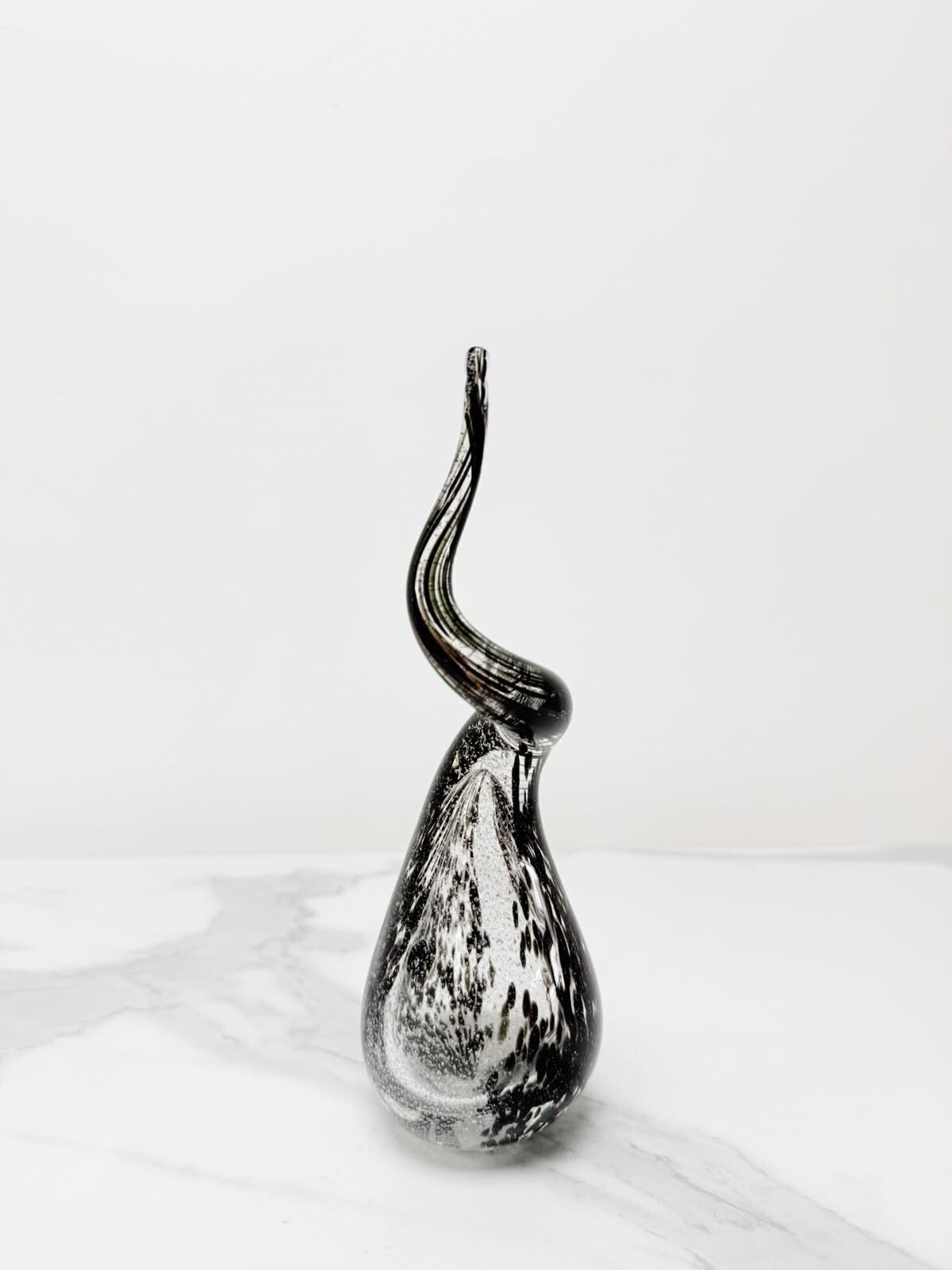 Murano Glass Lucky Horn | Certified Murano Glass | Made in Italy | Italian Good Luck Charm | Medio