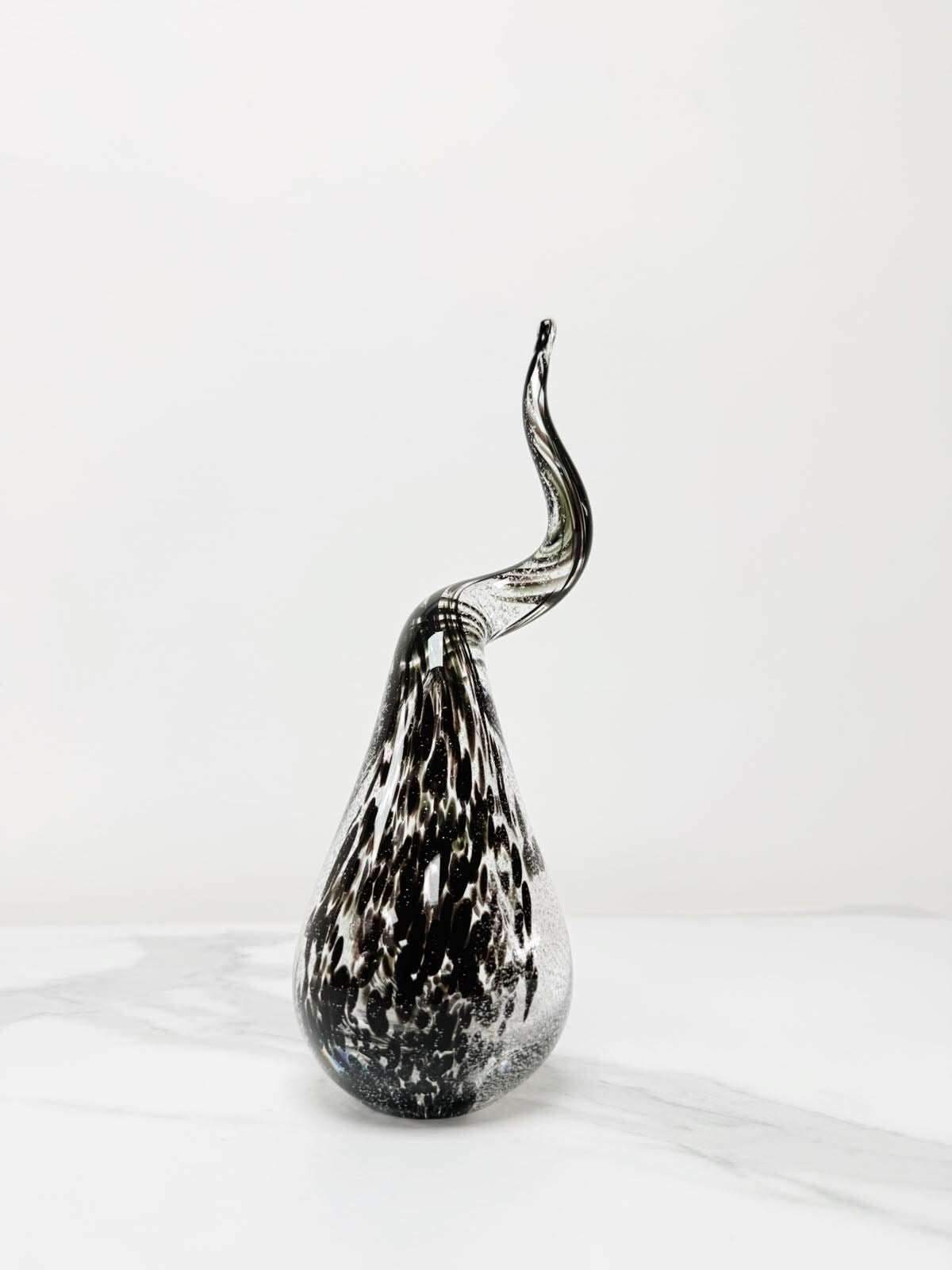 Murano Glass Lucky Horn | Certified Murano Glass | Made in Italy | Italian Good Luck Charm | Medio