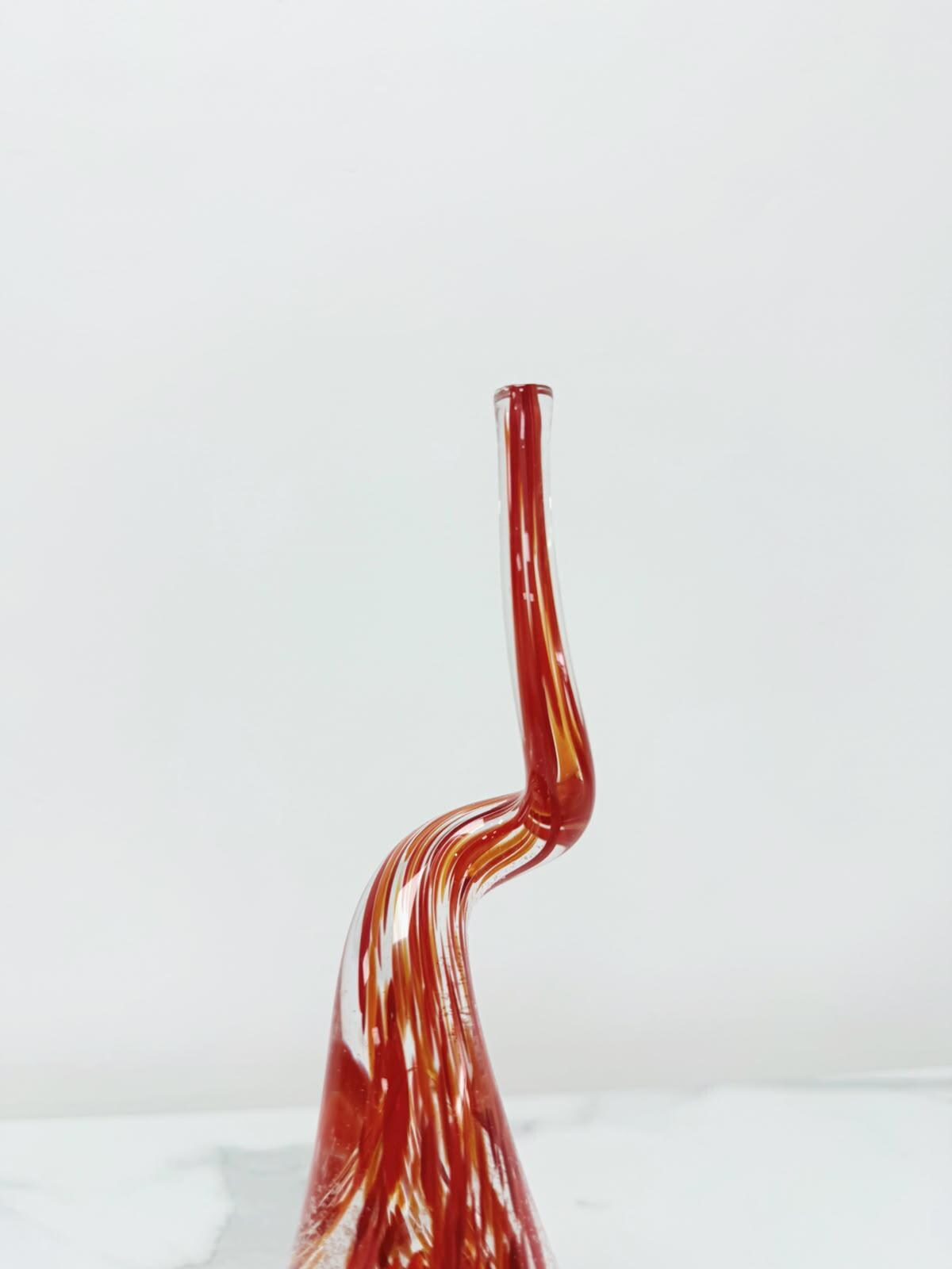 Murano Glass Lucky Horn | Certified Murano Glass | Made in Italy | Italian Good Luck Charm | Medio