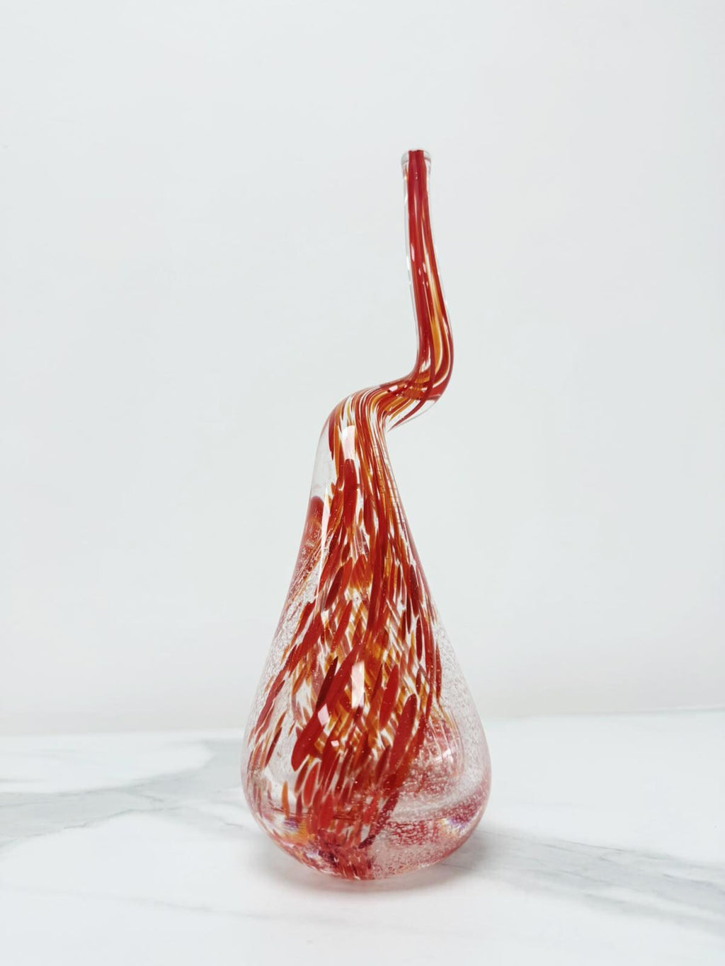 Murano Glass Lucky Horn | Certified Murano Glass | Made in Italy | Italian Good Luck Charm | Medio