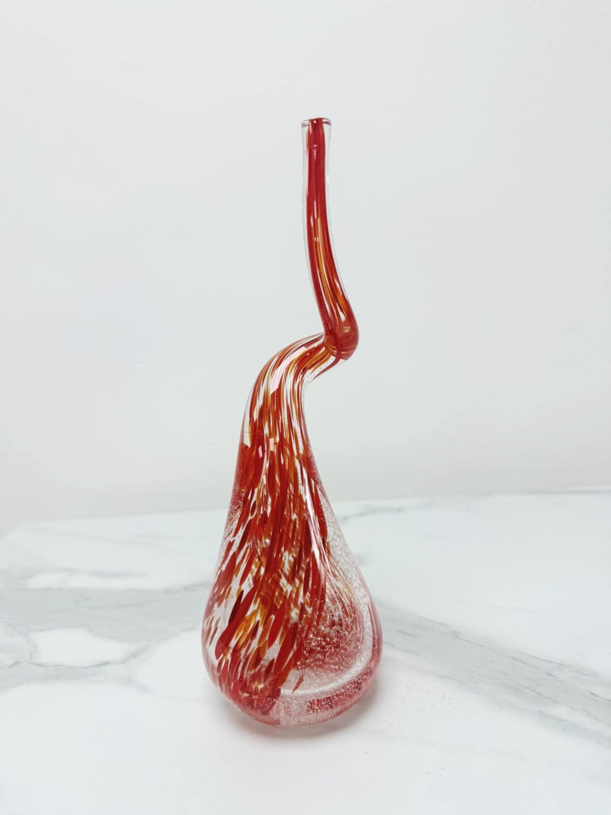 Murano Glass Lucky Horn | Certified Murano Glass | Made in Italy | Italian Good Luck Charm | Medio