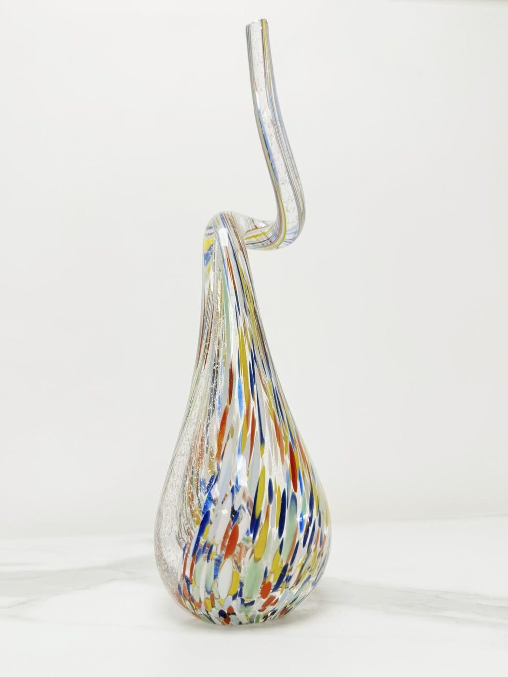 Murano Glass Lucky Horn | Certified Murano Glass | Made in Italy | Italian Good Luck Charm | Grande