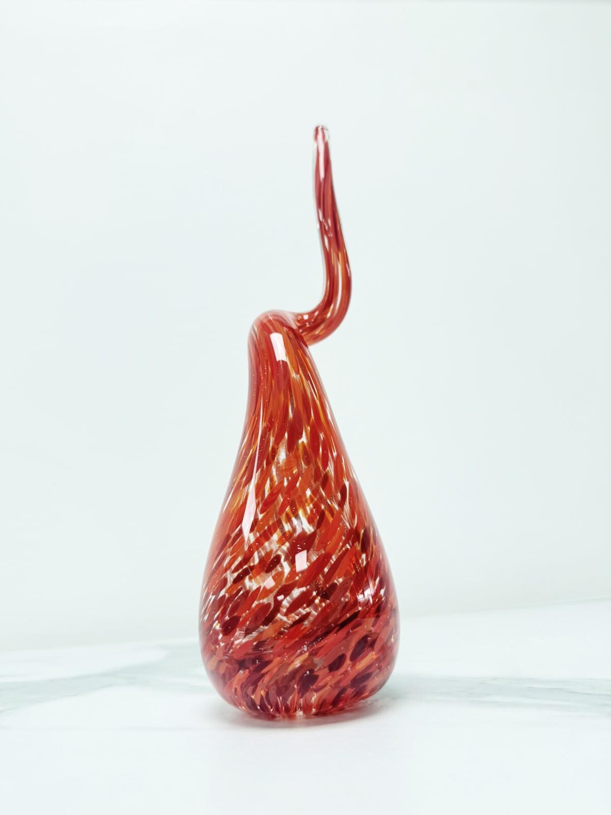 Murano Glass Lucky Horn | Certified Murano Glass | Made in Italy | Italian Good Luck Charm | Grande