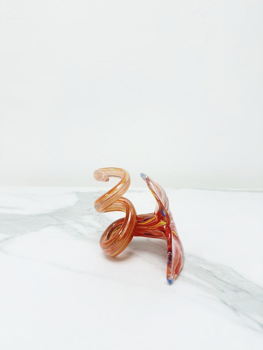 Murano Glass Flower Candle Holder | Certified Murano Glass | Made in Italy | Handmade | Collection 3 petali Mignon