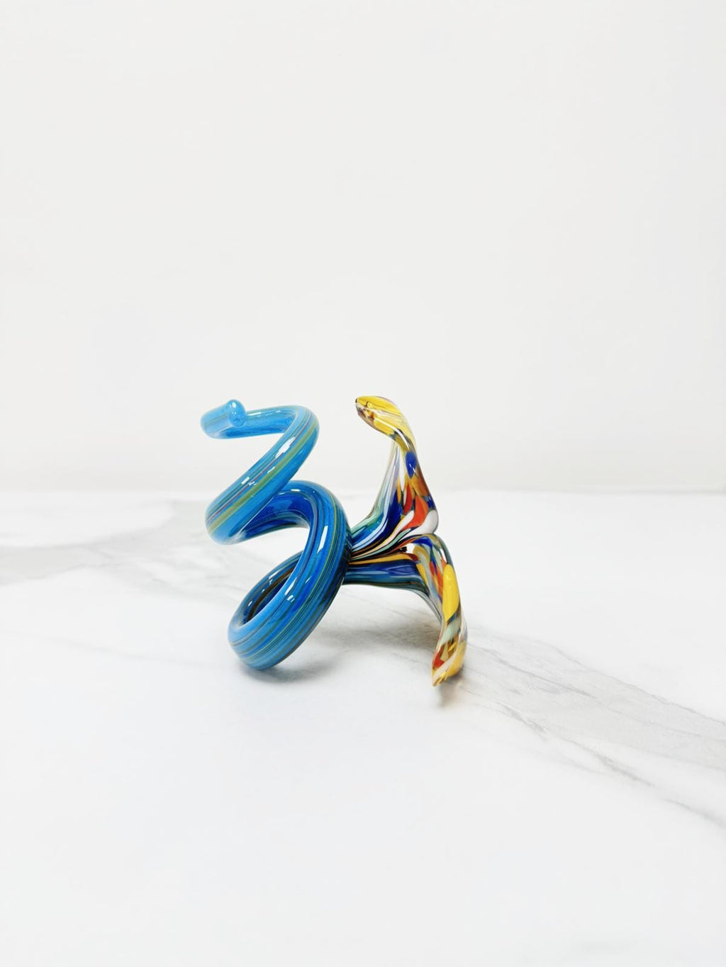 Murano Glass Flower Candle Holder | Certified Murano Glass | Made in Italy | Handmade | Collection 3 petali Mignon