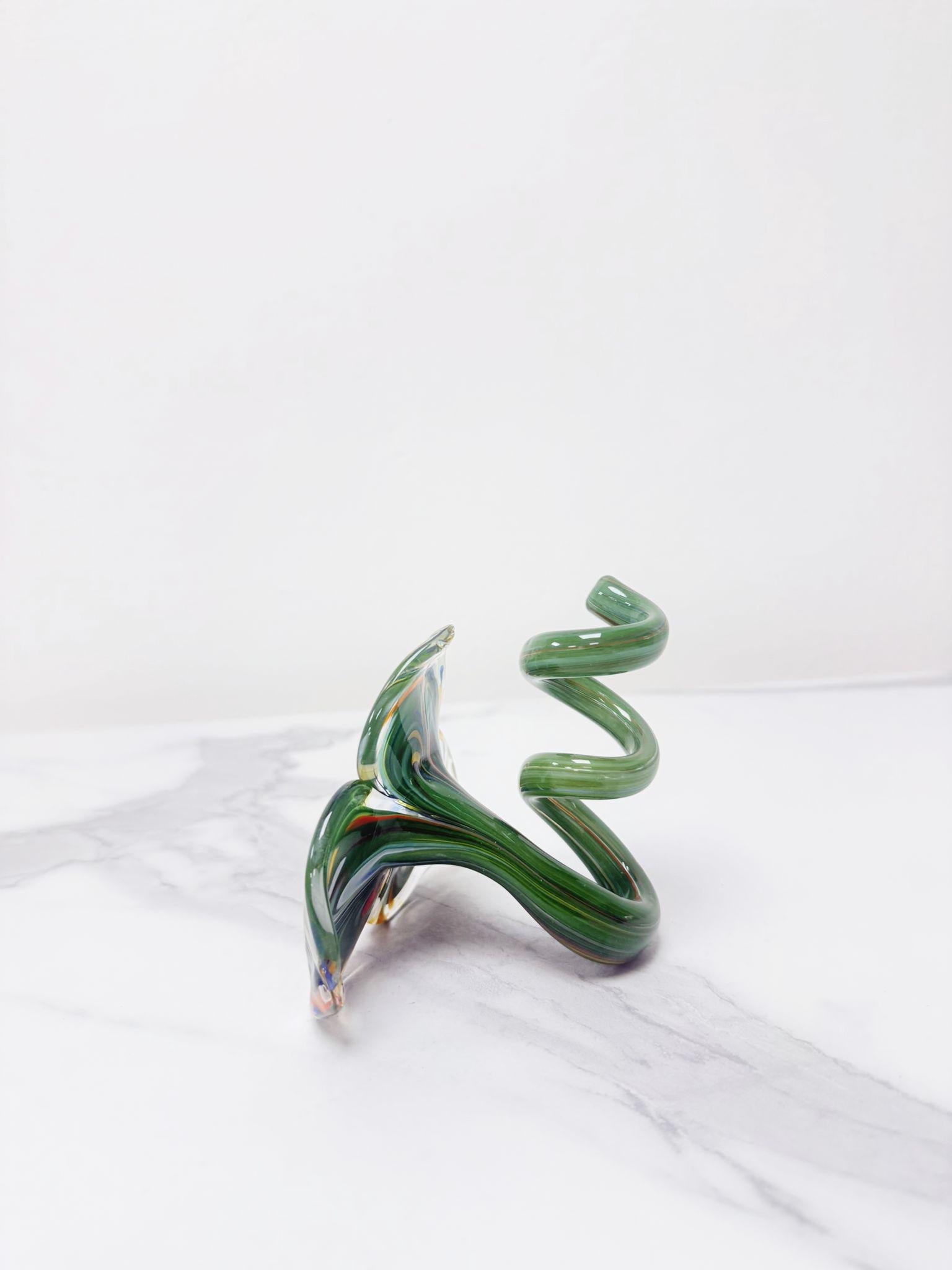 Murano Glass Flower Candle Holder | Certified Murano Glass | Made in Italy | Handmade | Collection 3 petali Mignon