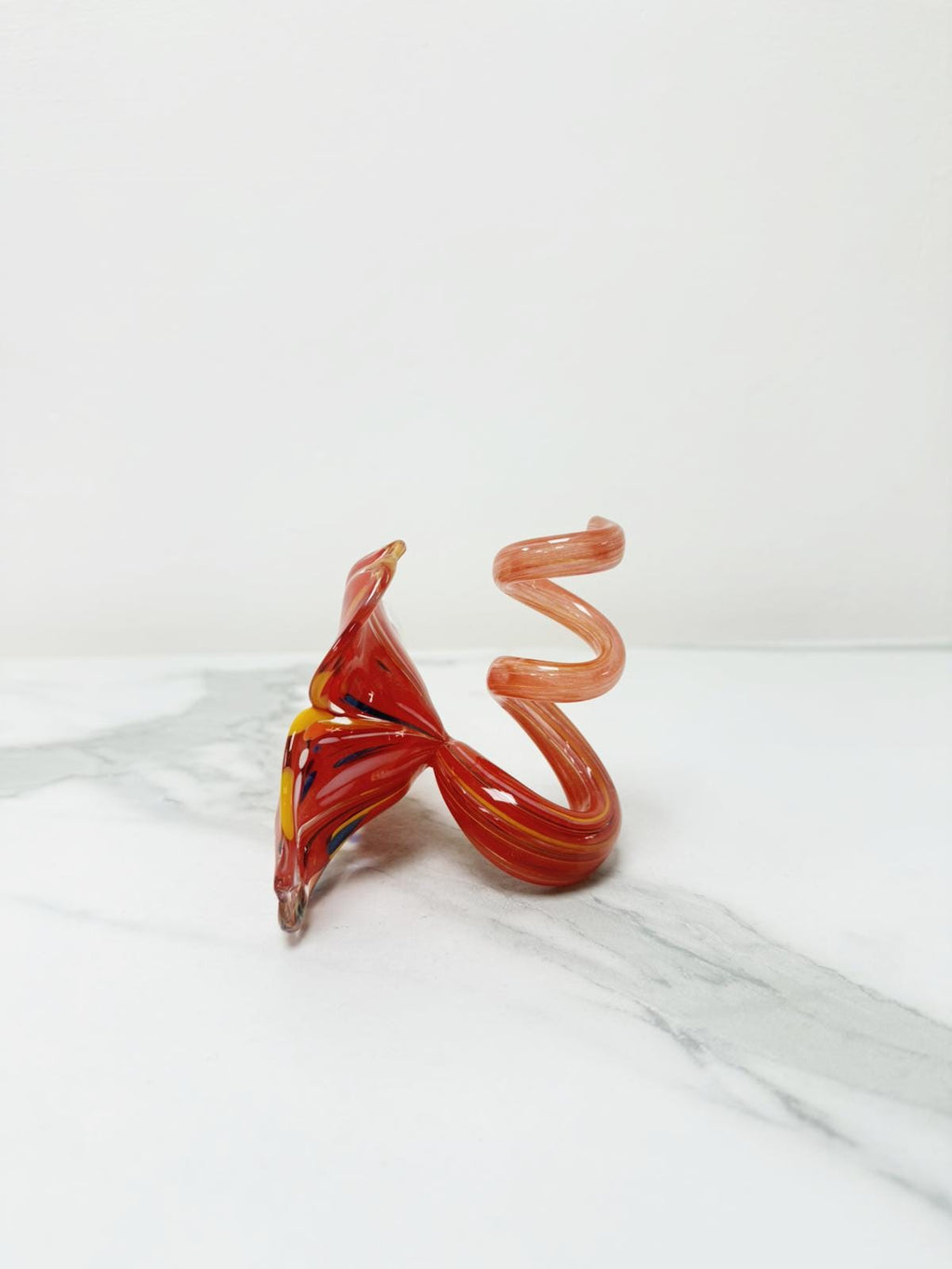 Murano Glass Flower Candle Holder | Certified Murano Glass | Made in Italy | Handmade | Collection 3 petali Mignon