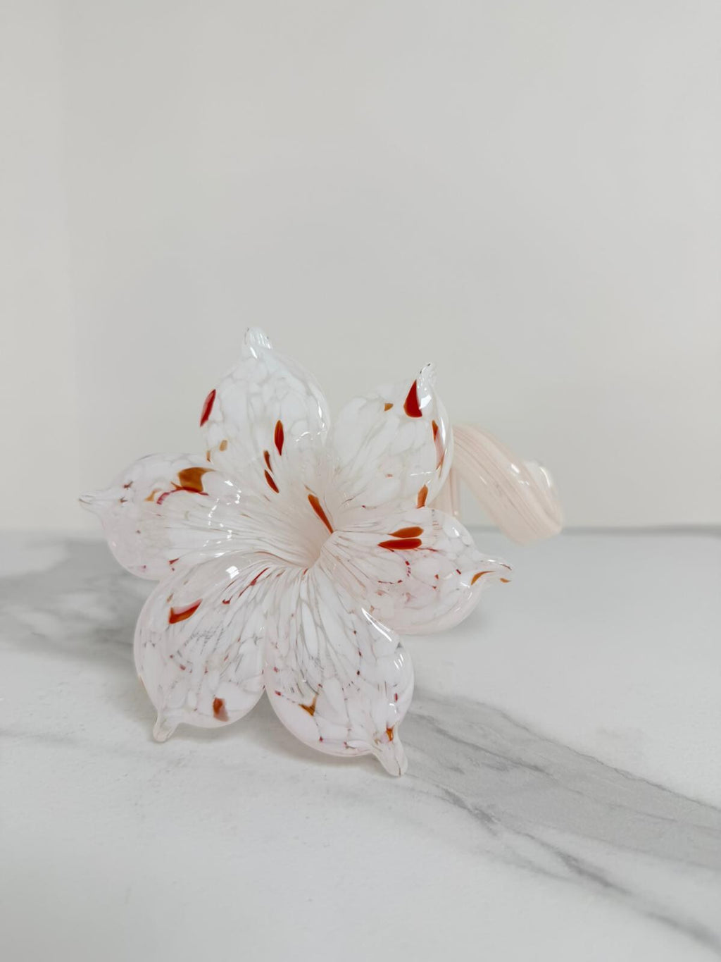 Murano Glass Flower Candle Holder | Certified Murano Glass | Made in Italy | Handmade | Collection 6 Petali