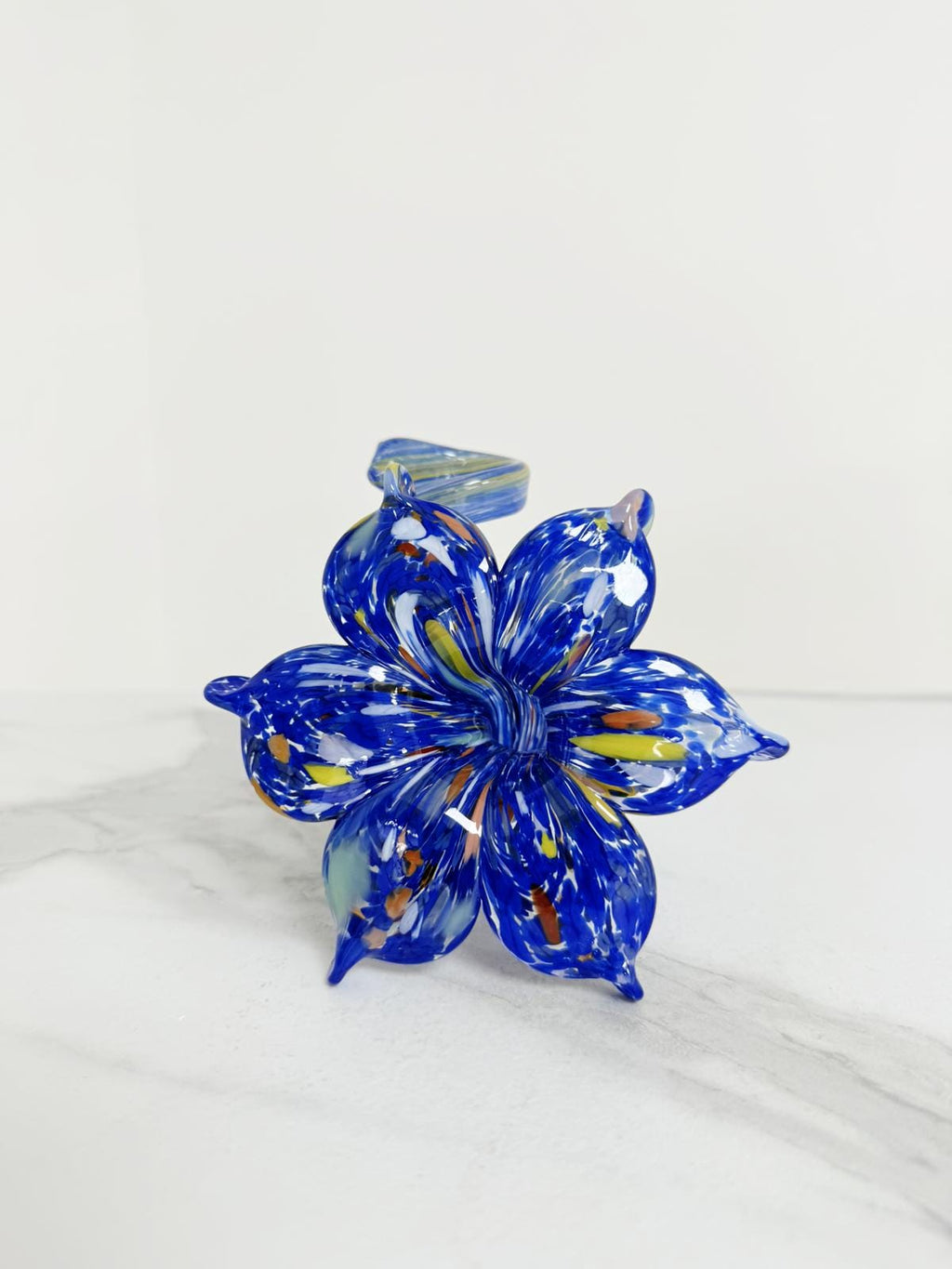 Murano Glass Flower Candle Holder | Certified Murano Glass | Made in Italy | Handmade | Collection 6 Petali